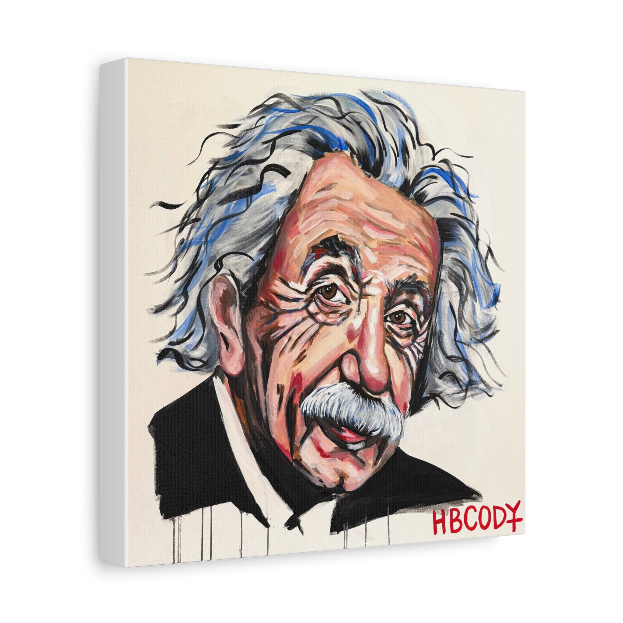 Einstein Canvas Print