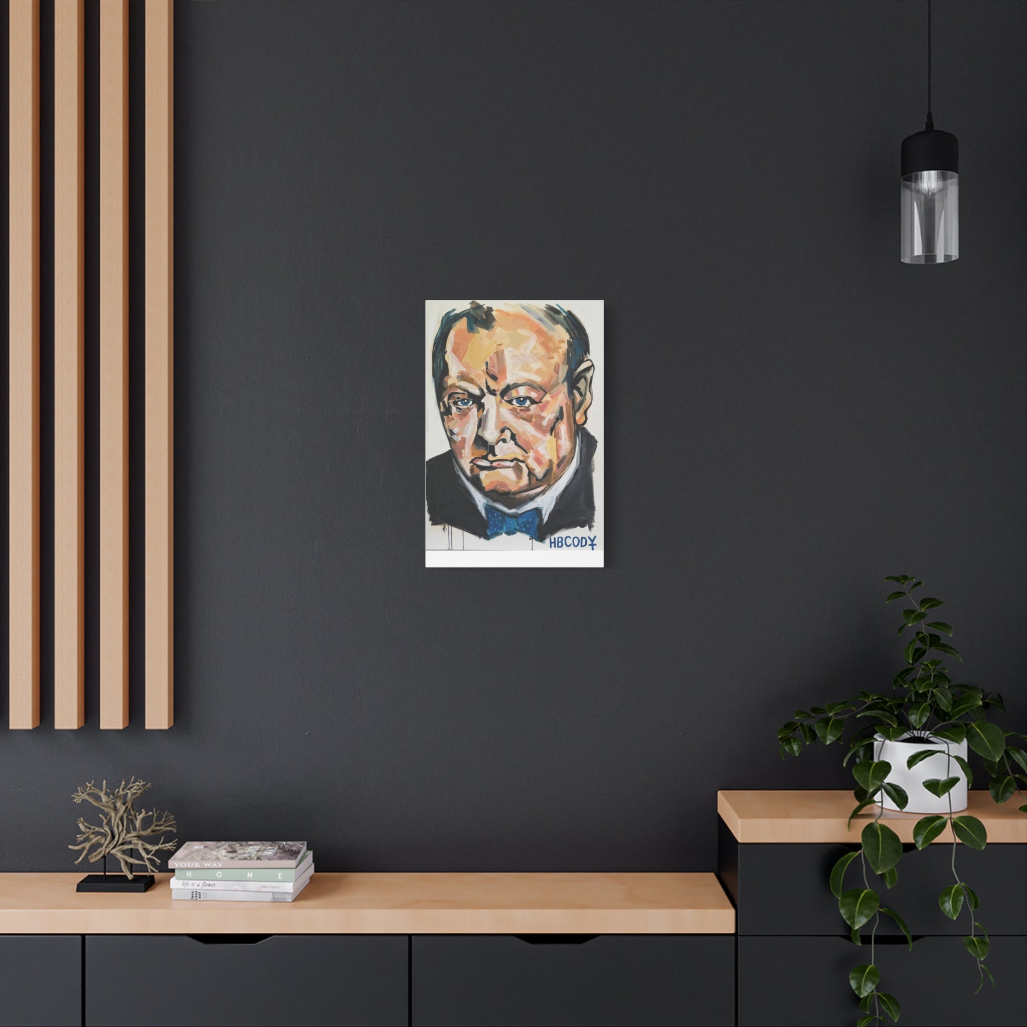 The Roaring Lion Canvas Print