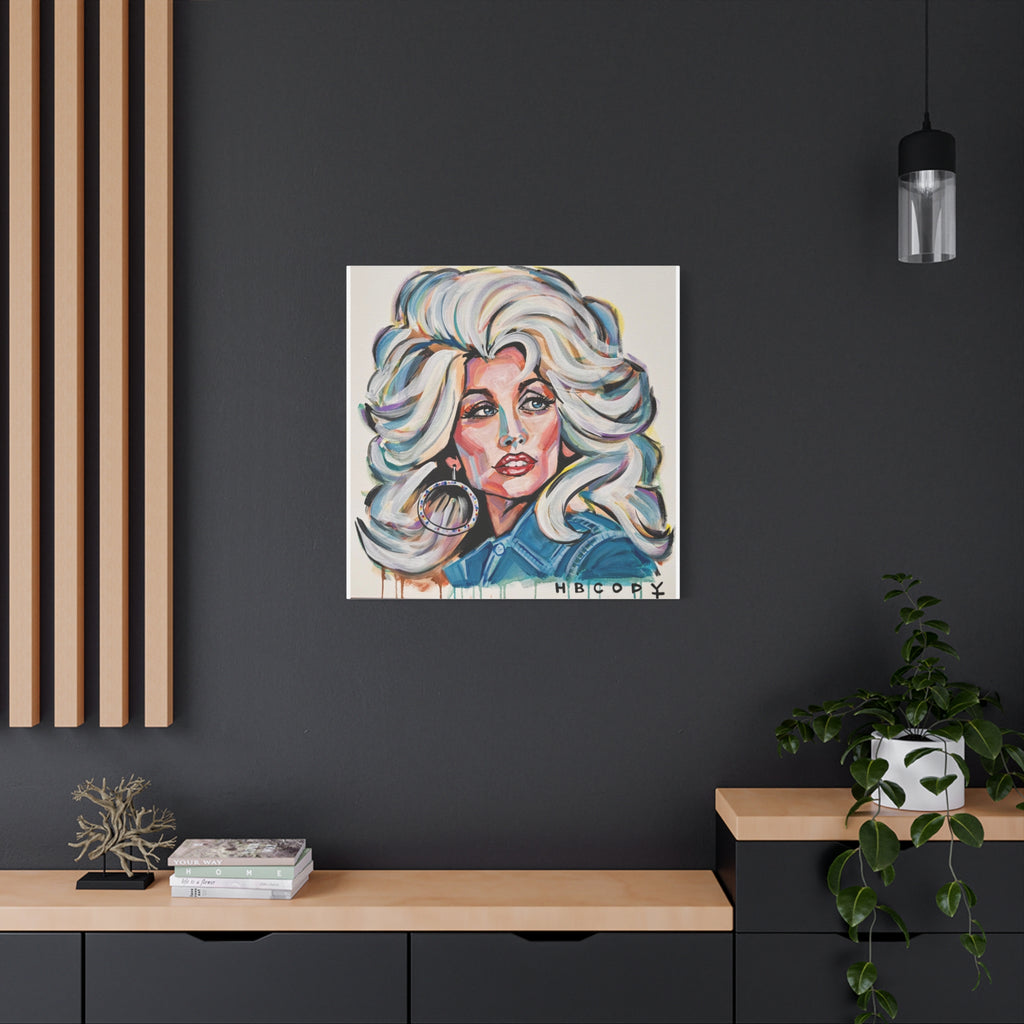 Dolly Parton Canvas Print