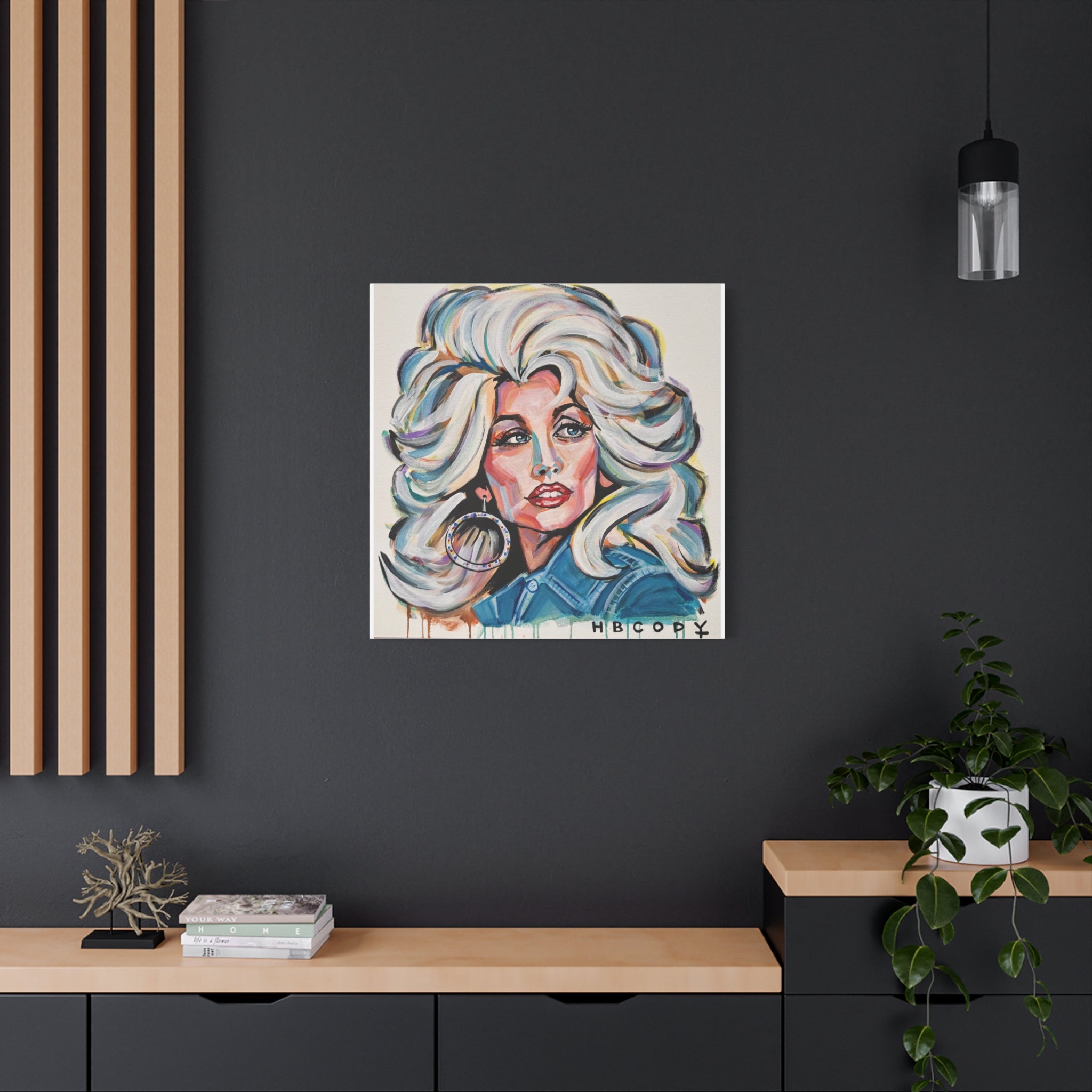 Dolly Parton Canvas Print