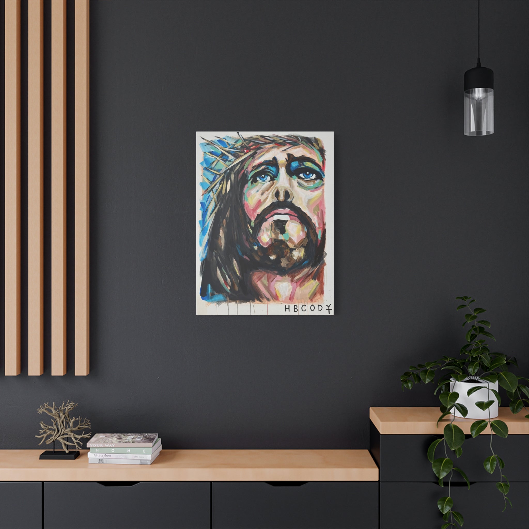 Love Came Down Canvas Print