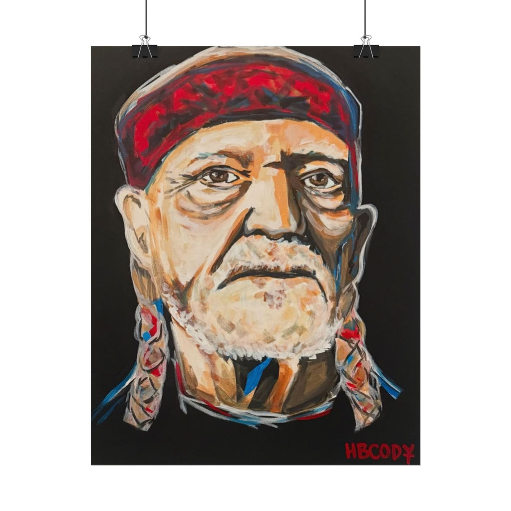 Willie Paper Print