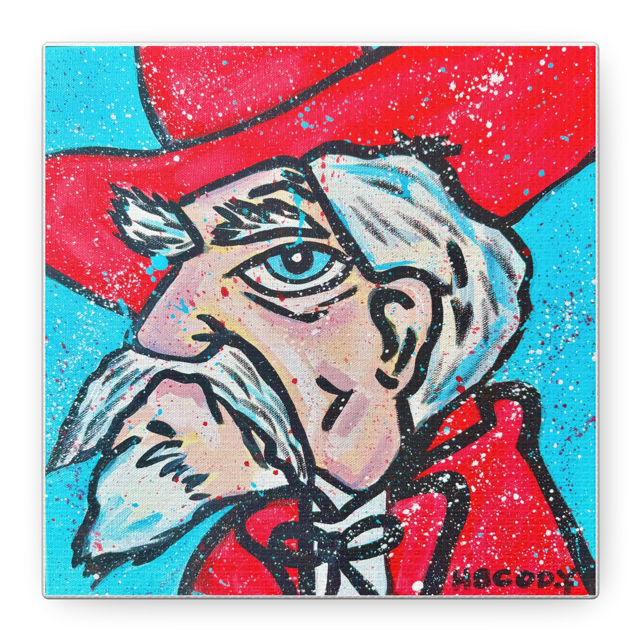 Hotty Toddy Canvas Print