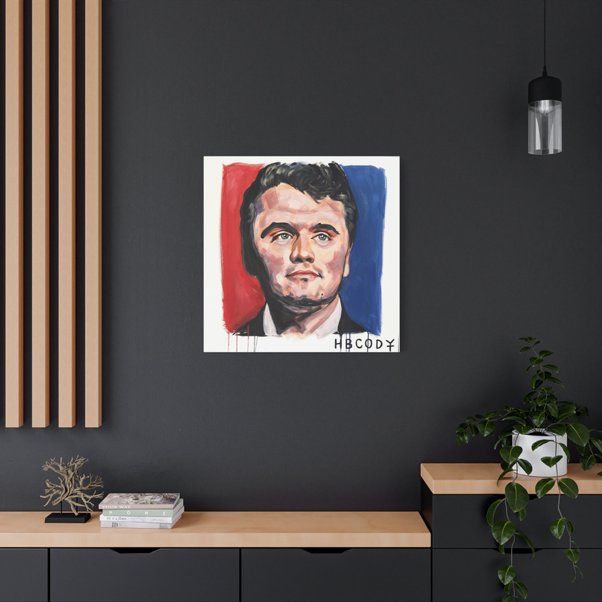 Charlie Kirk Canvas Print