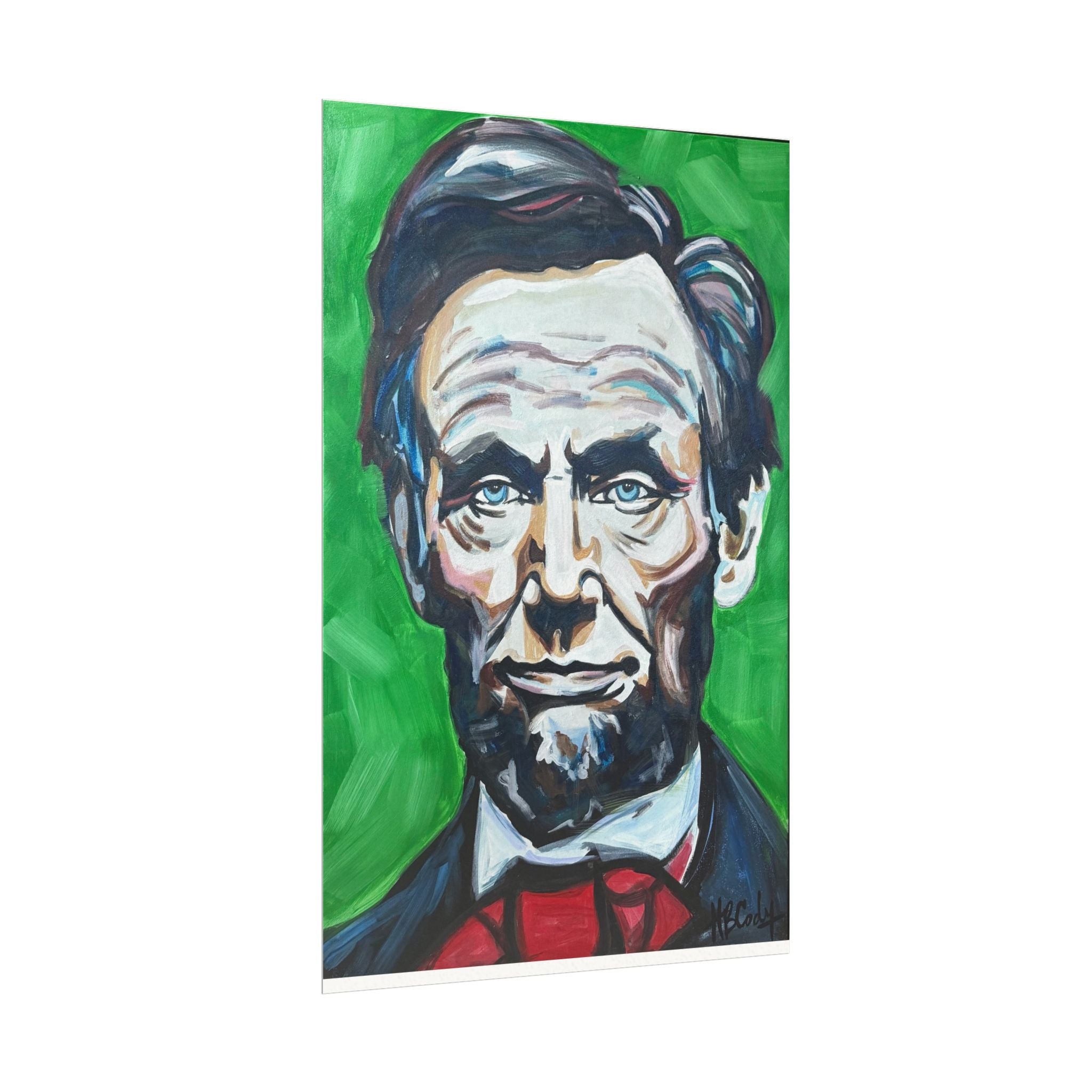 Honest Abe Paper Print