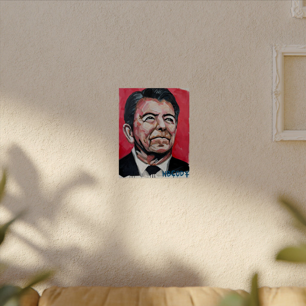 Reagan Paper Print