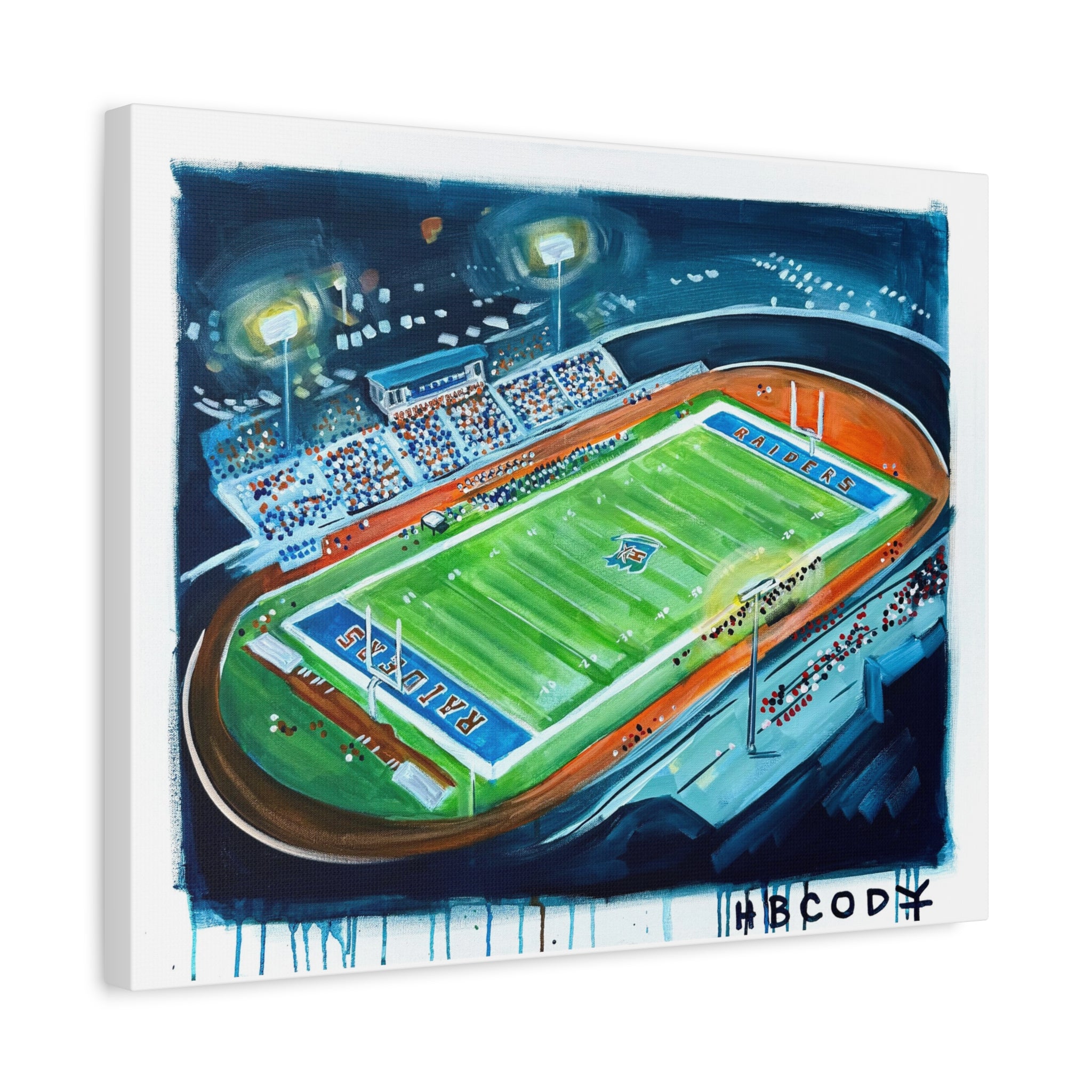 Friday Night Lights Canvas Print