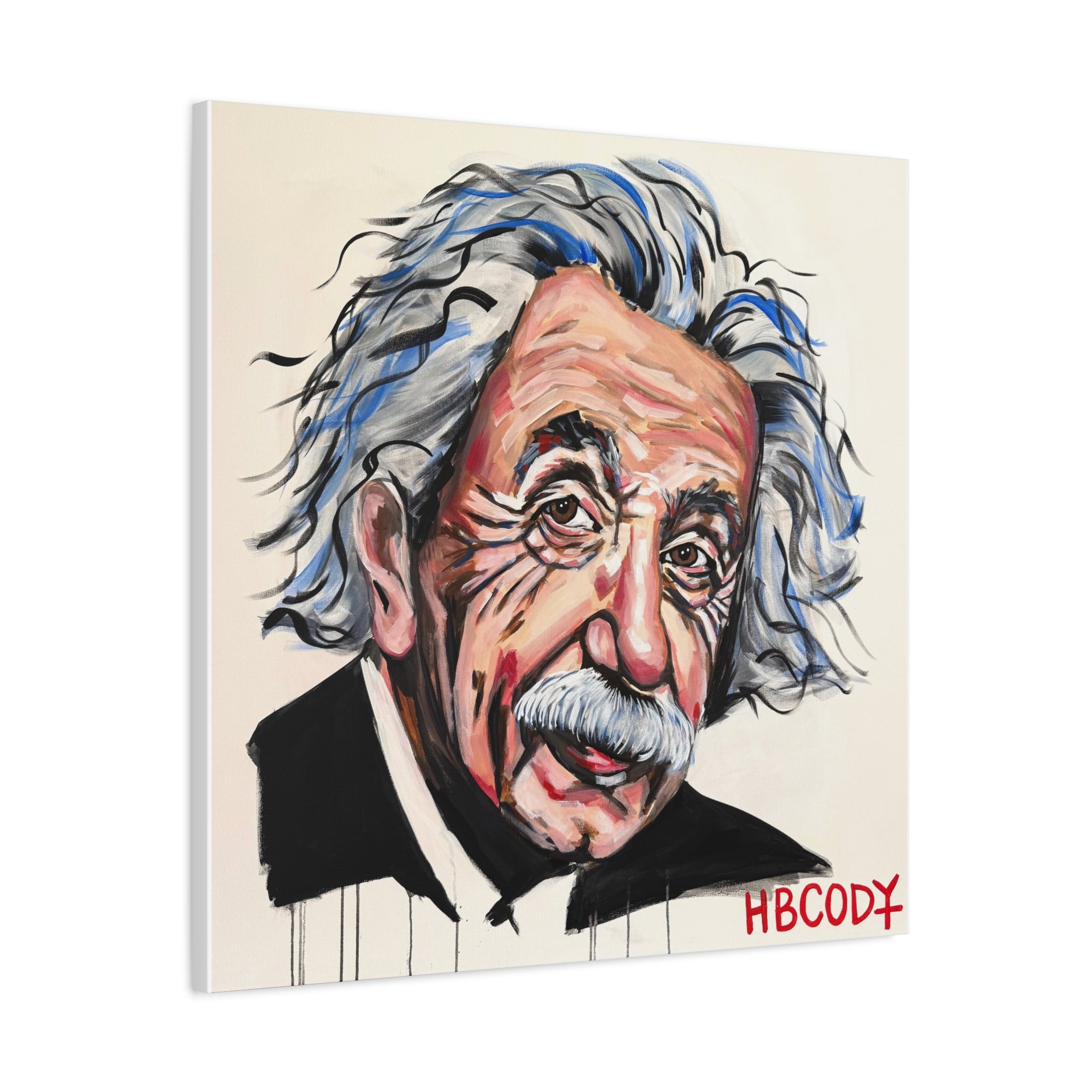 Einstein Canvas Print