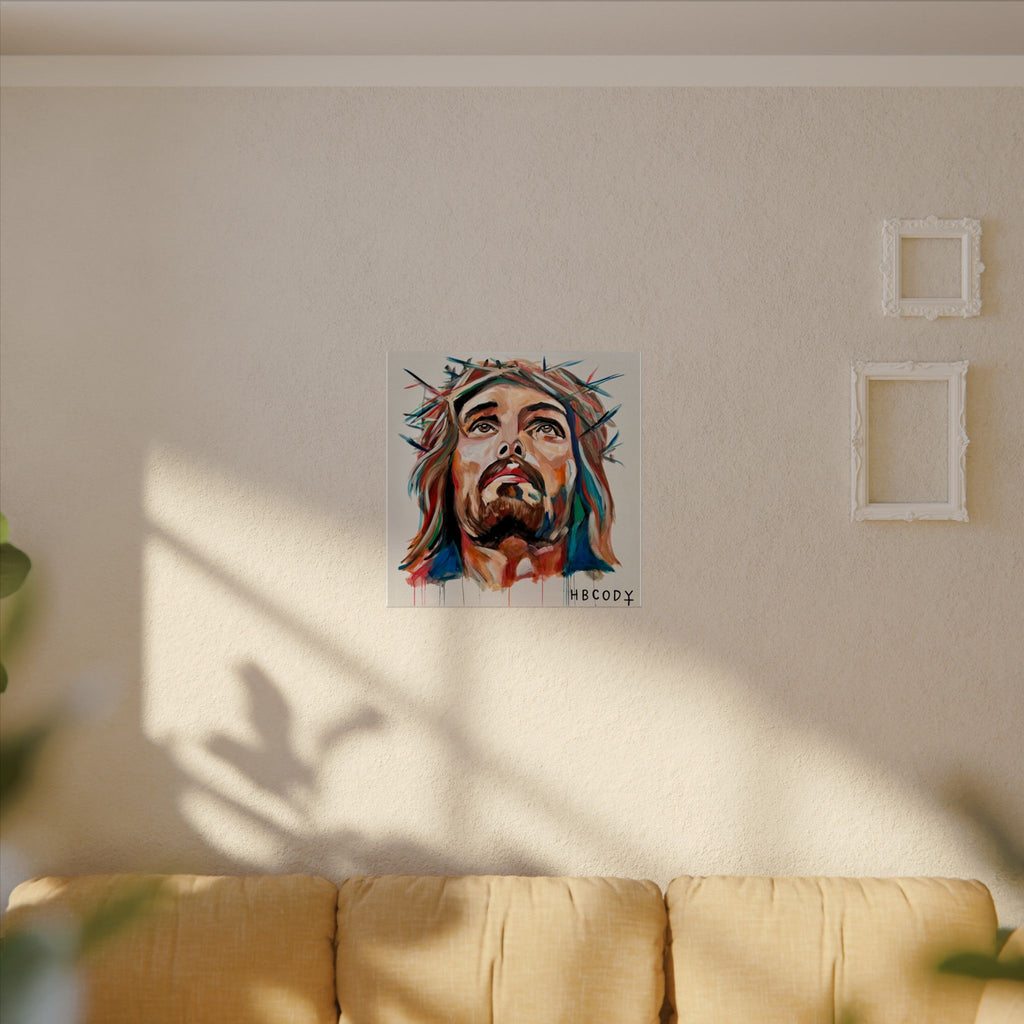 Jesus Seen Paper Print