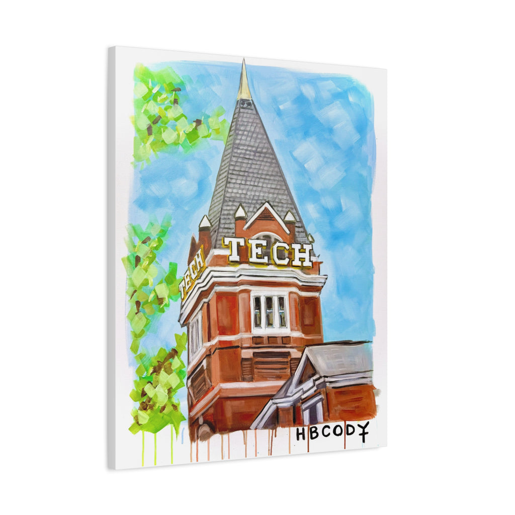 Tech Tower Canvas Print