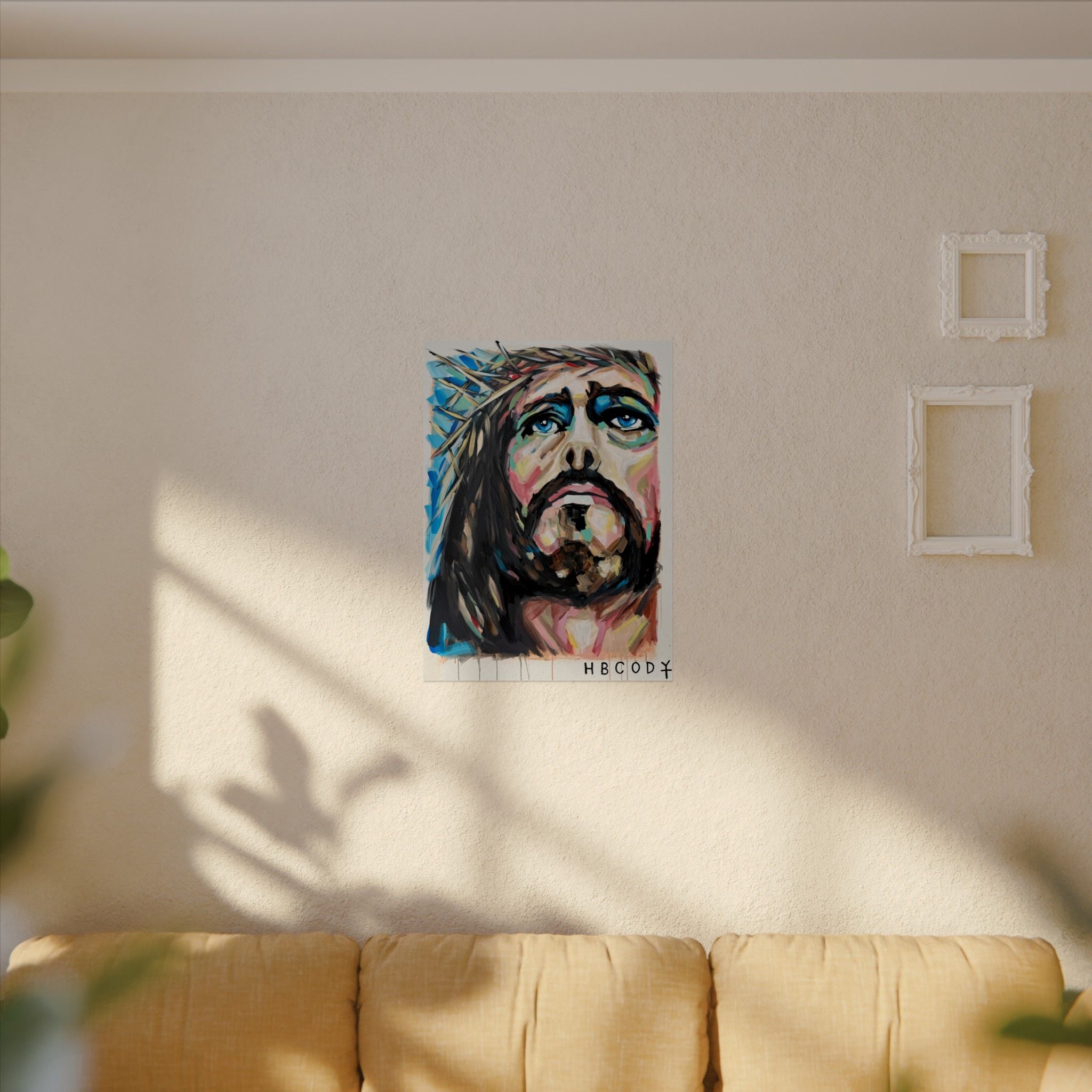 Love Came Down Paper Print