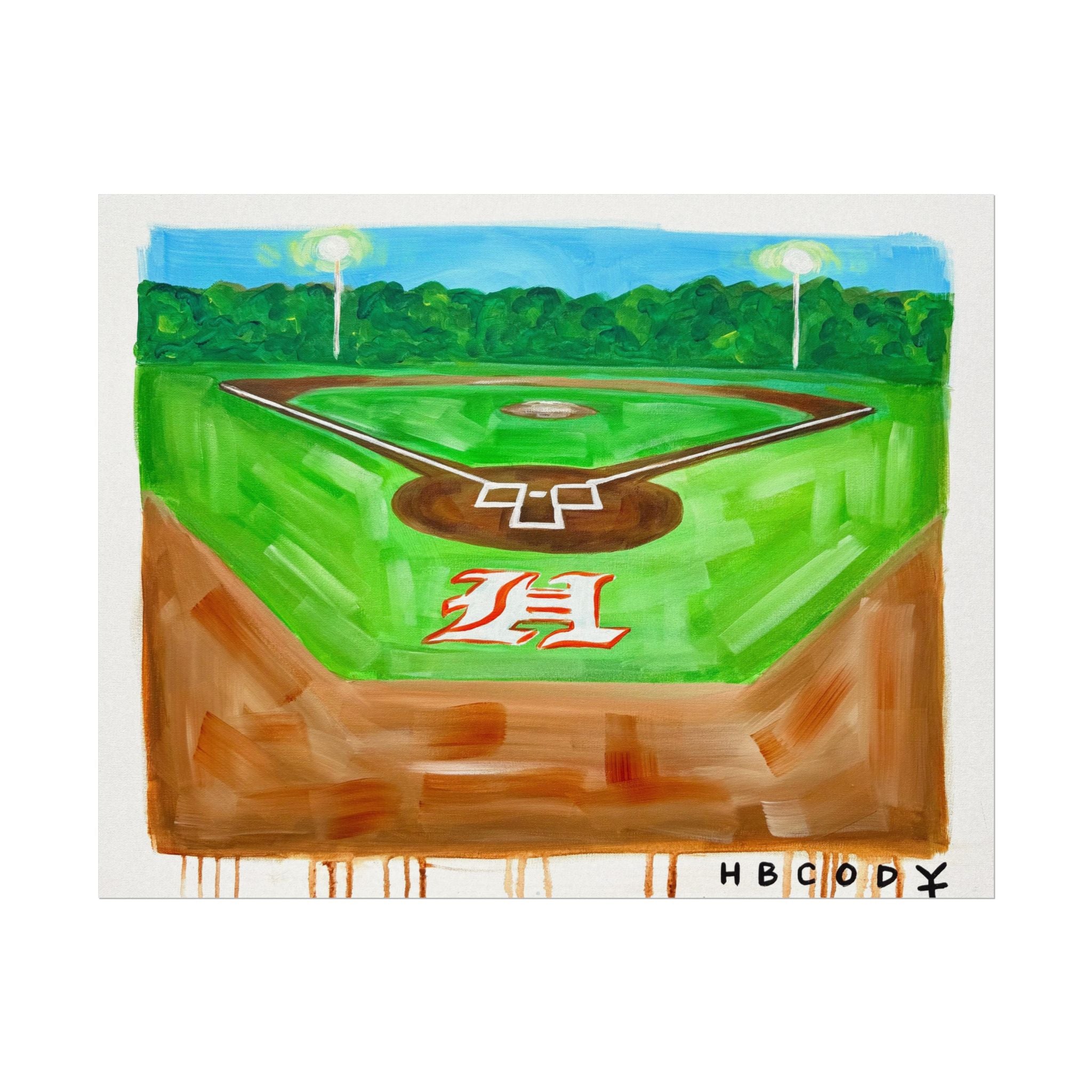 Raider Park Paper Print
