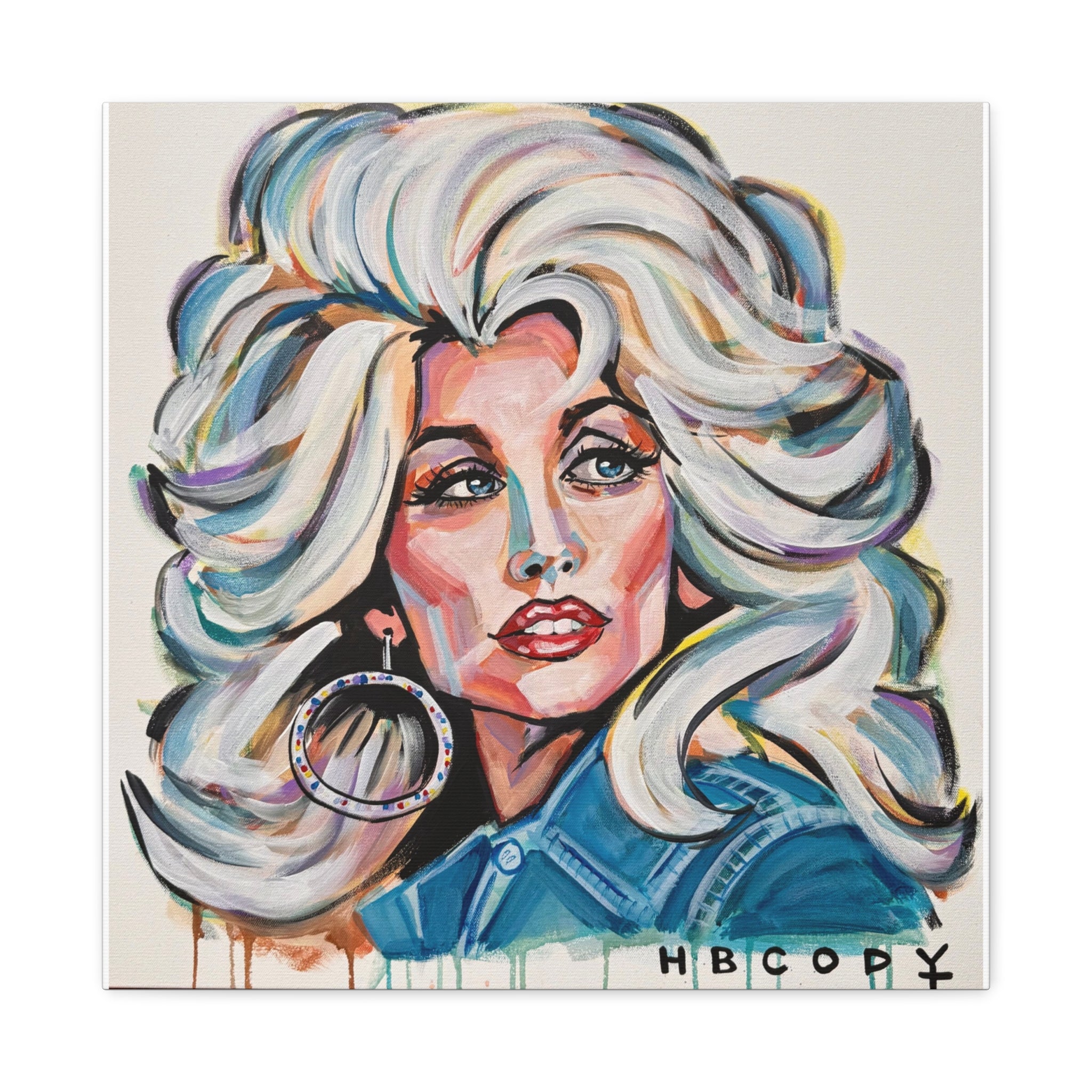 Dolly Parton Canvas Print