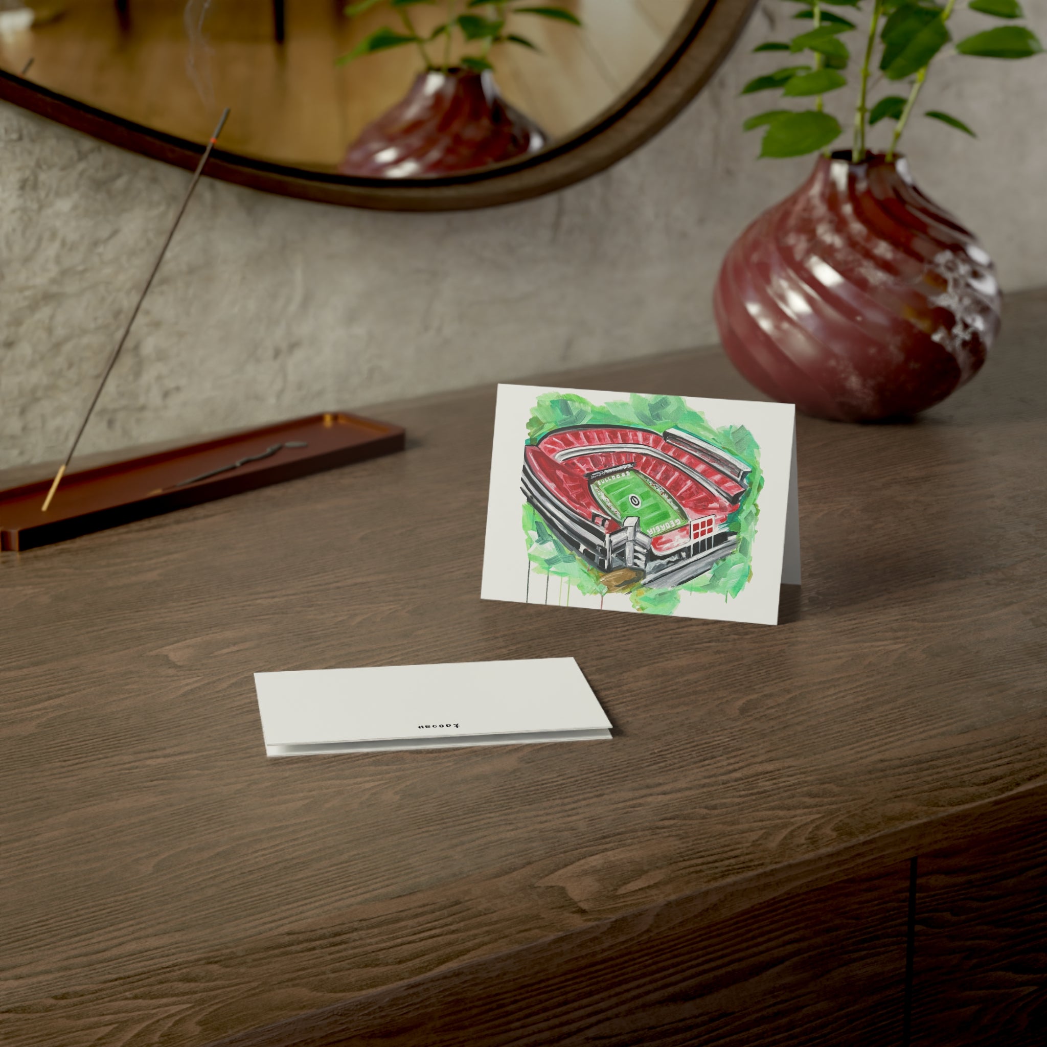Sanford Stadium Greeting Cards