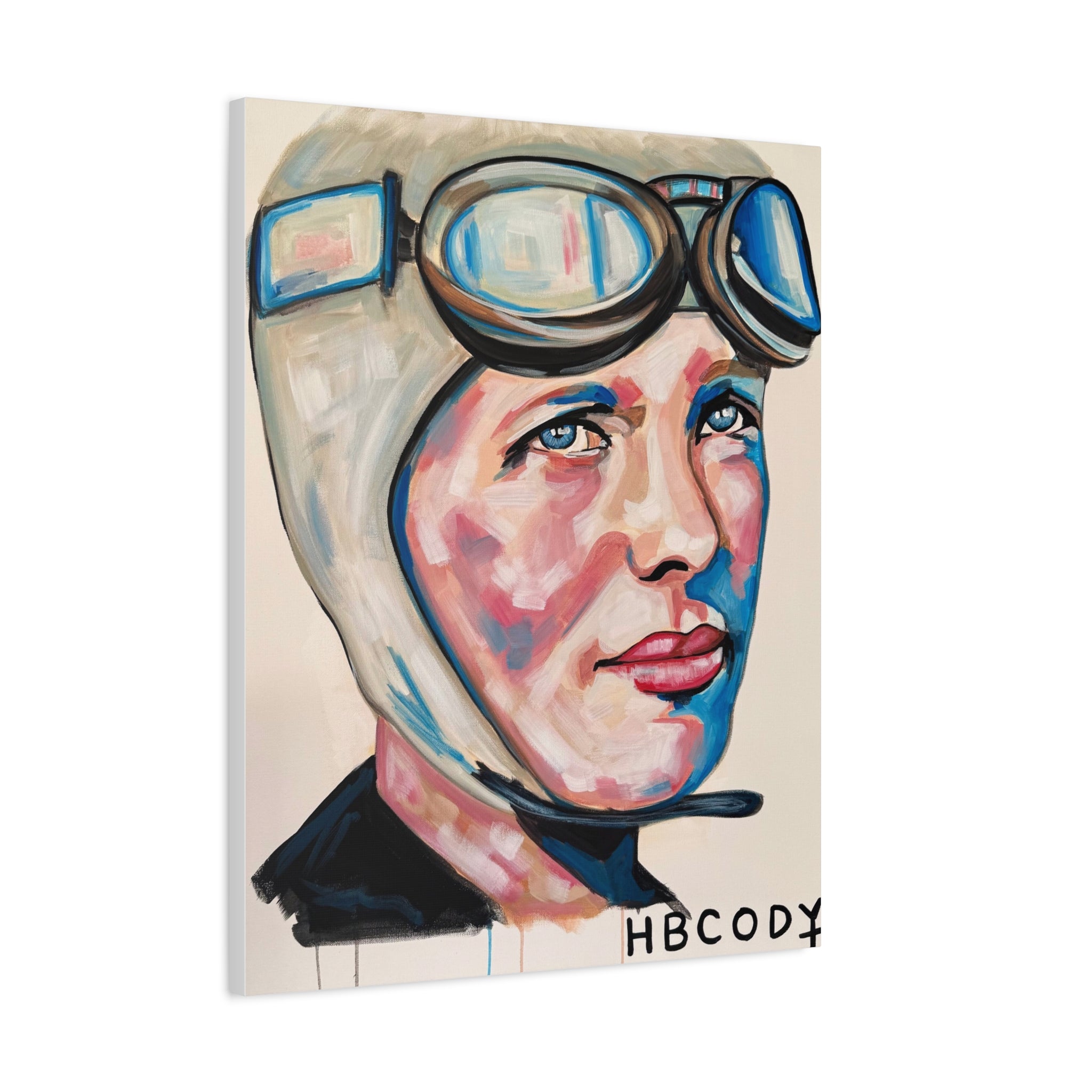 Amelia Earhart Canvas Print