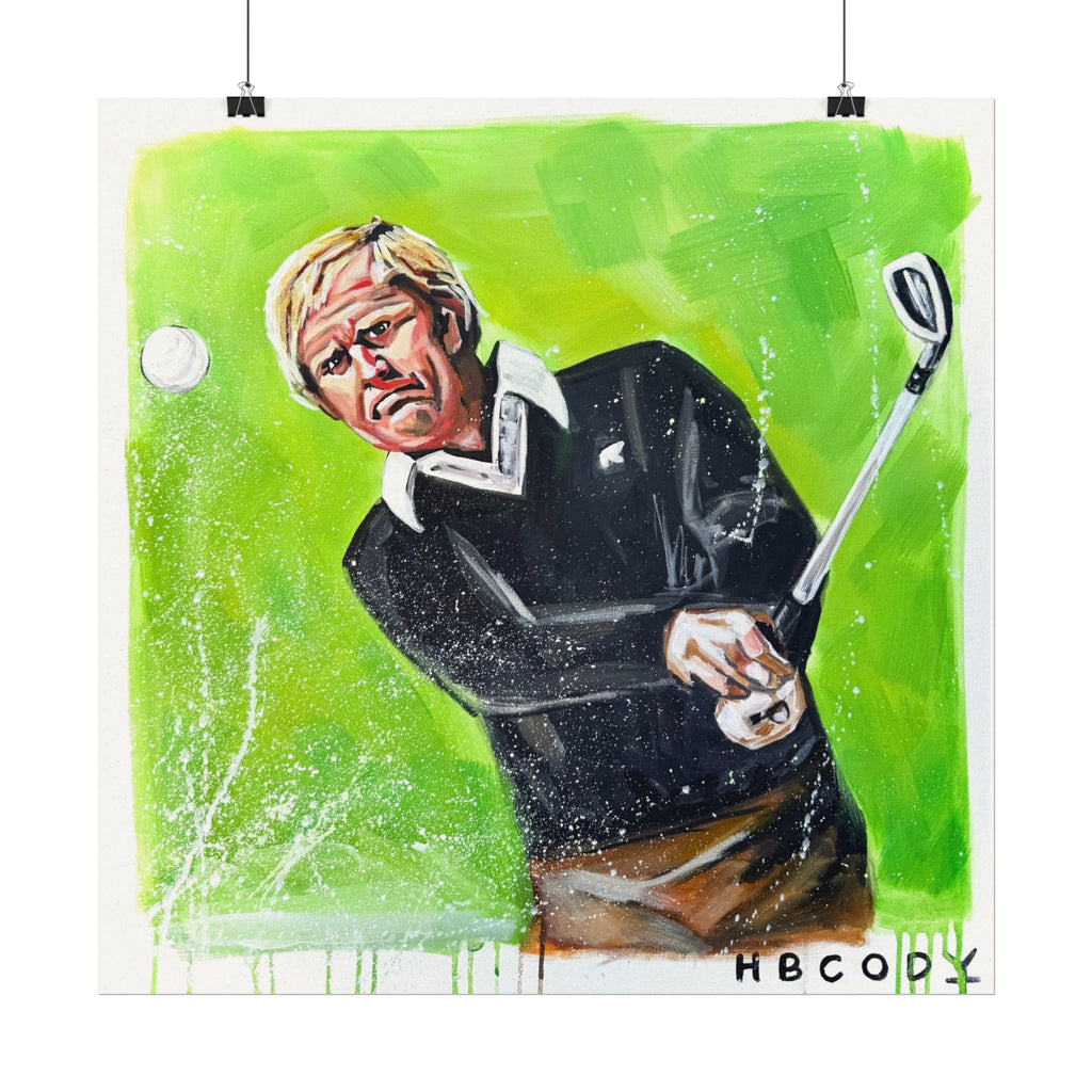 The Golden Bear Paper Print