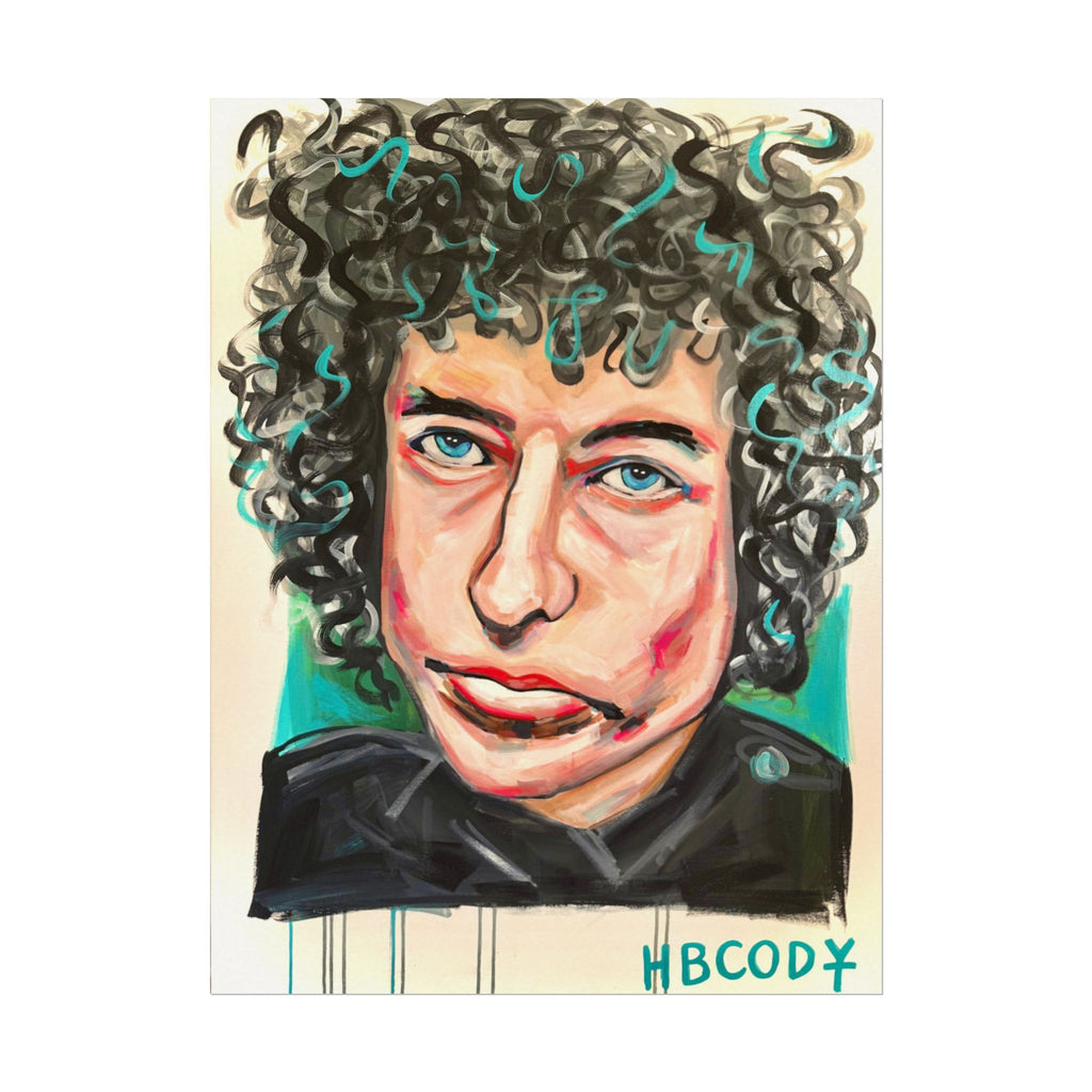 Bob Dylan Paper Print
