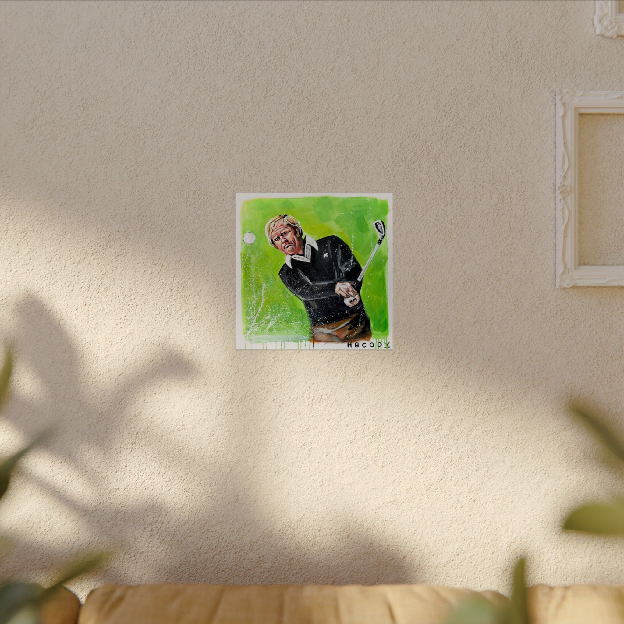 The Golden Bear Paper Print