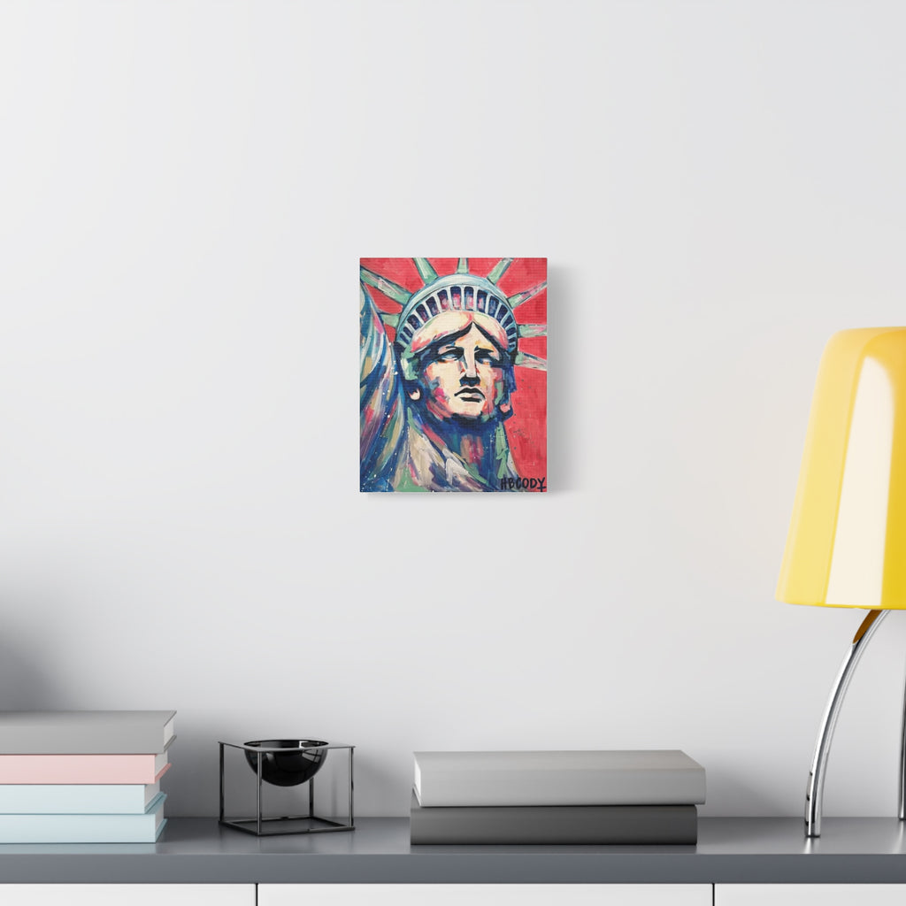 Lady Liberty Canvas Print