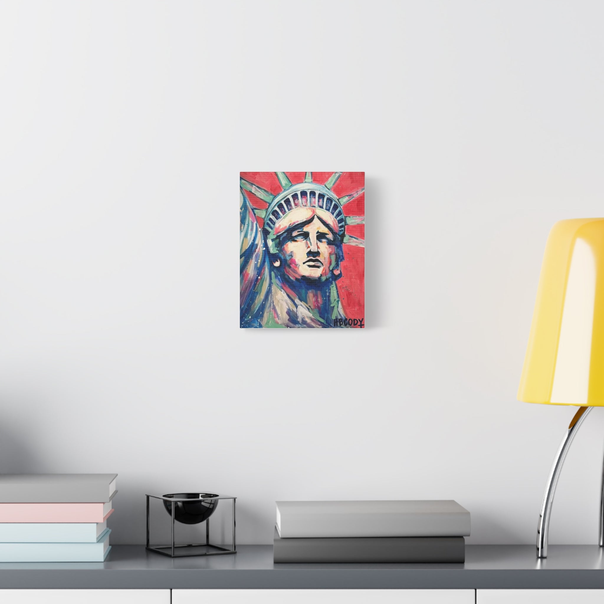 Lady Liberty Canvas Print