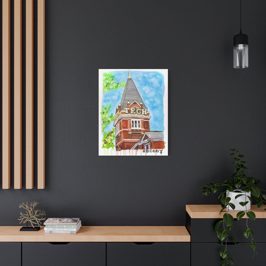 Tech Tower Canvas Print