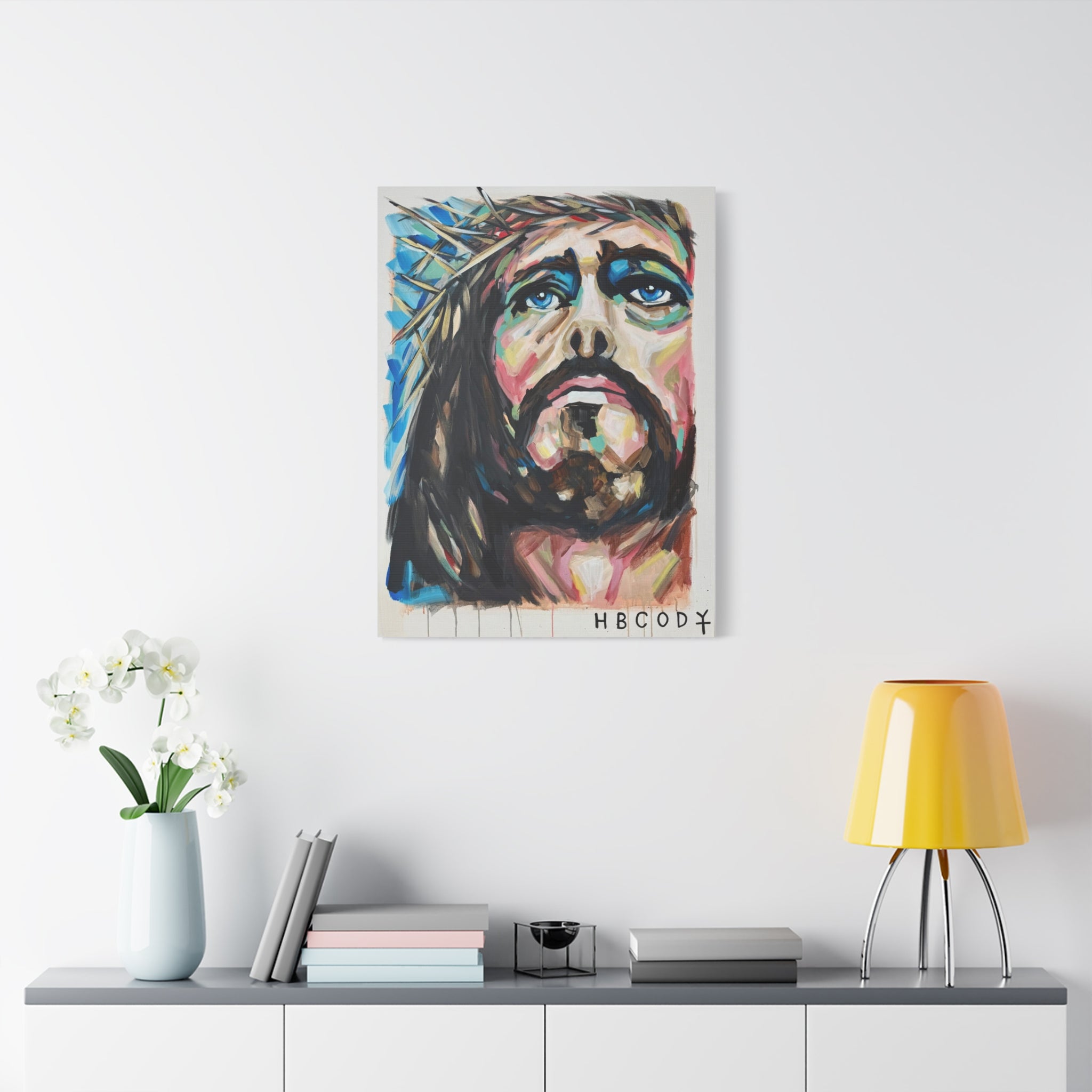 Love Came Down Canvas Print