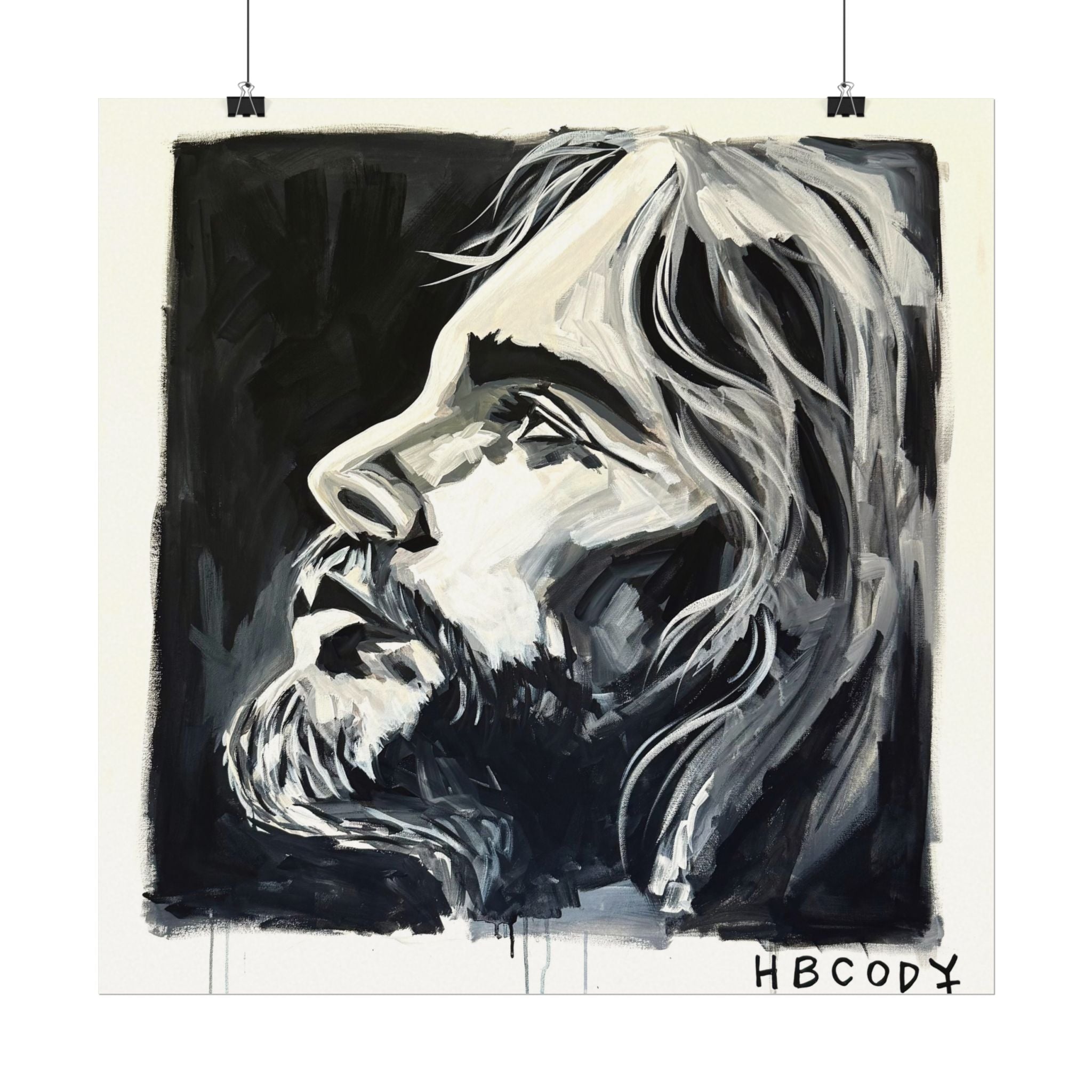 Jesus Paper Print