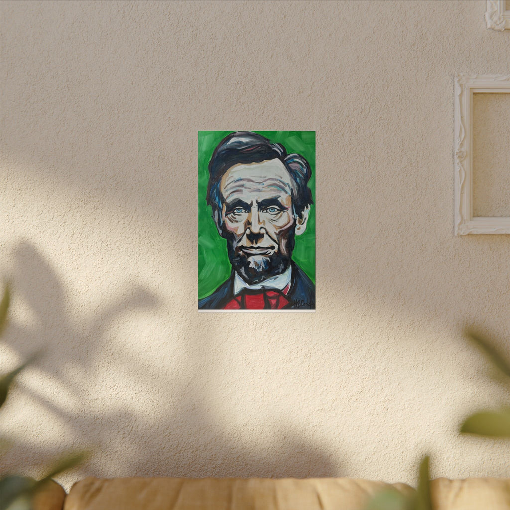 Honest Abe Paper Print