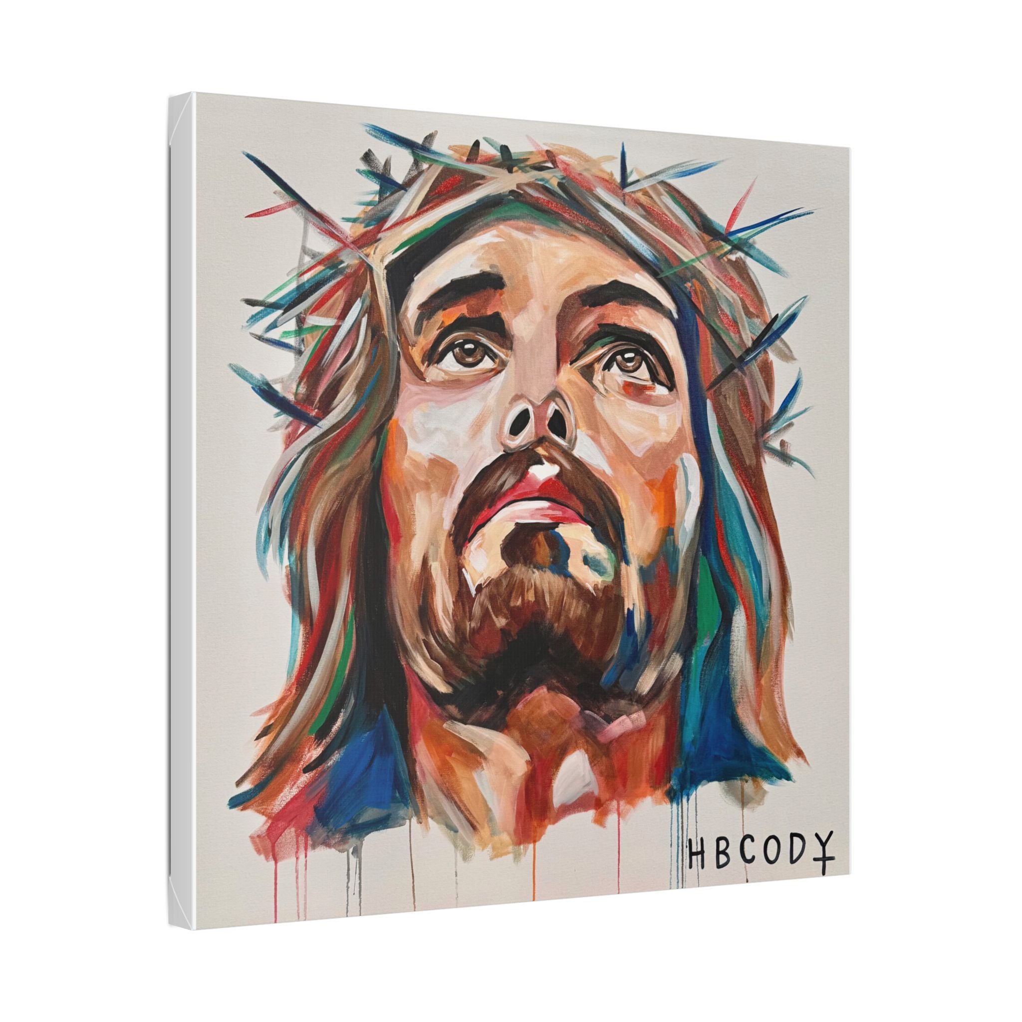 Jesus Seen Canvas Print