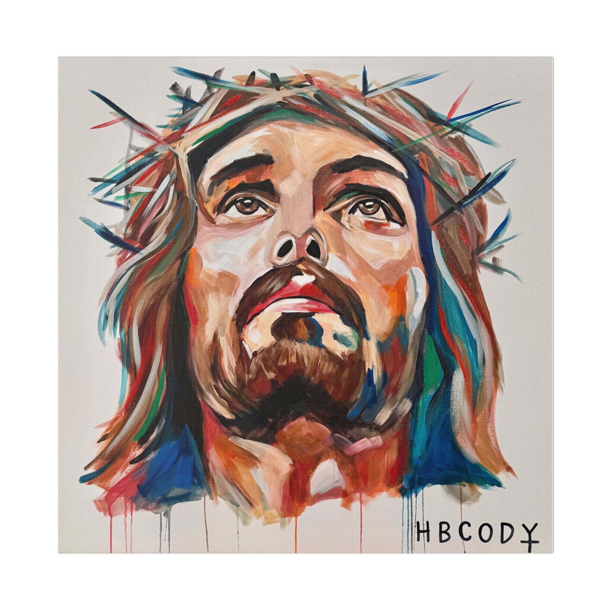 Jesus Seen Canvas Print