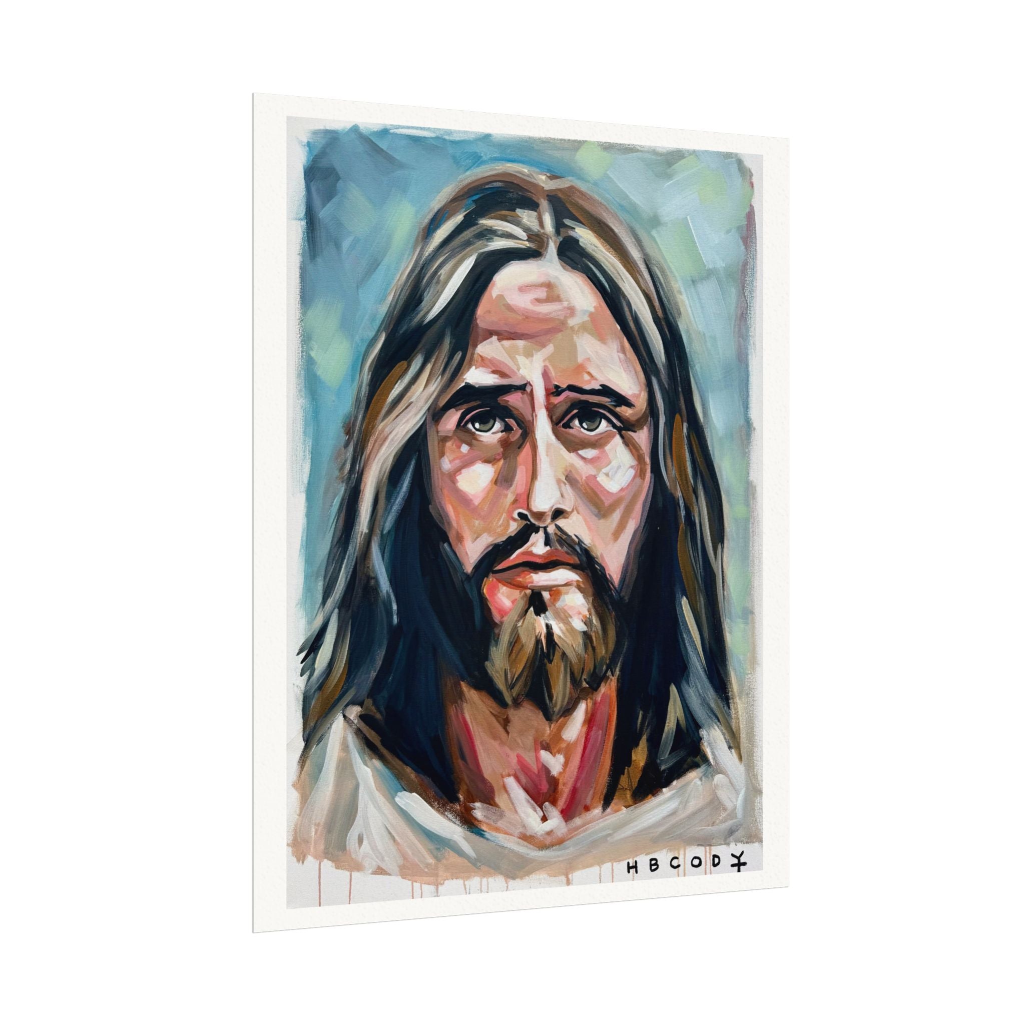 Jesus the Friend Paper Print