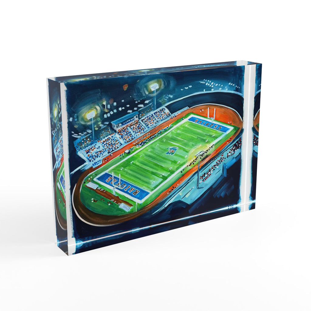 Friday Night Lights -- Acrylic Block