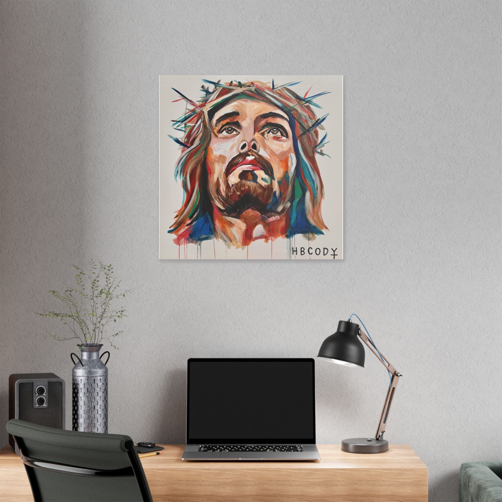 Jesus Seen Canvas Print