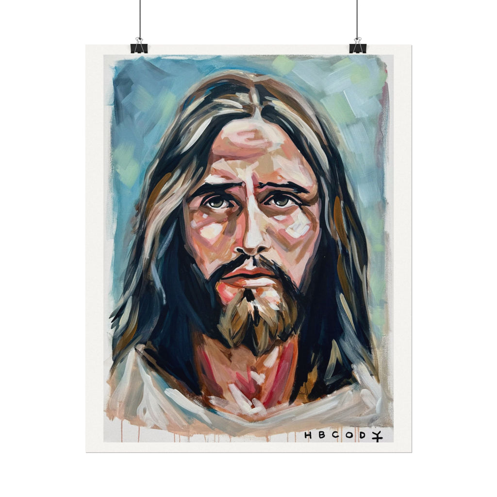 Jesus the Friend Paper Print