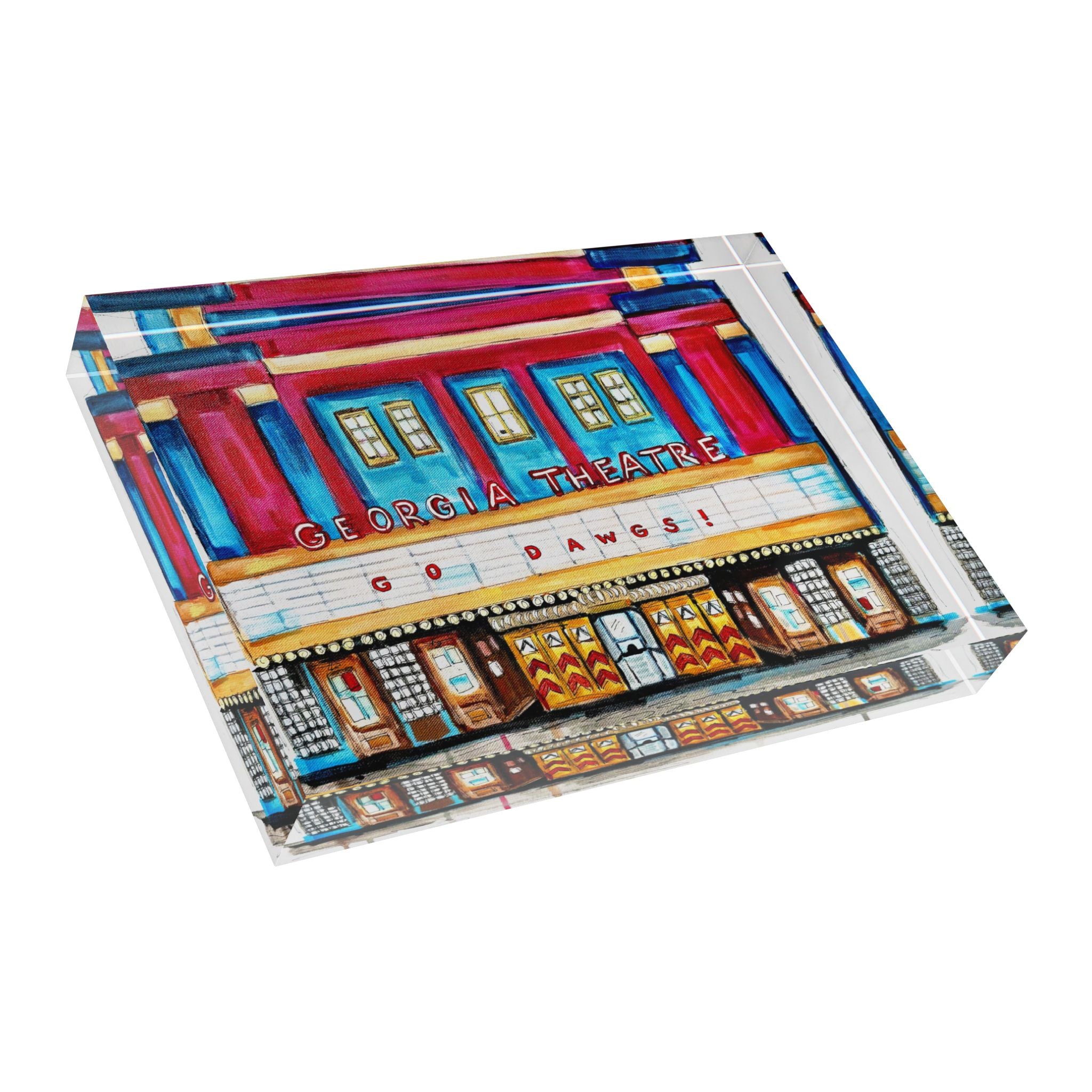 Georgia Theatre -- Acrylic Block