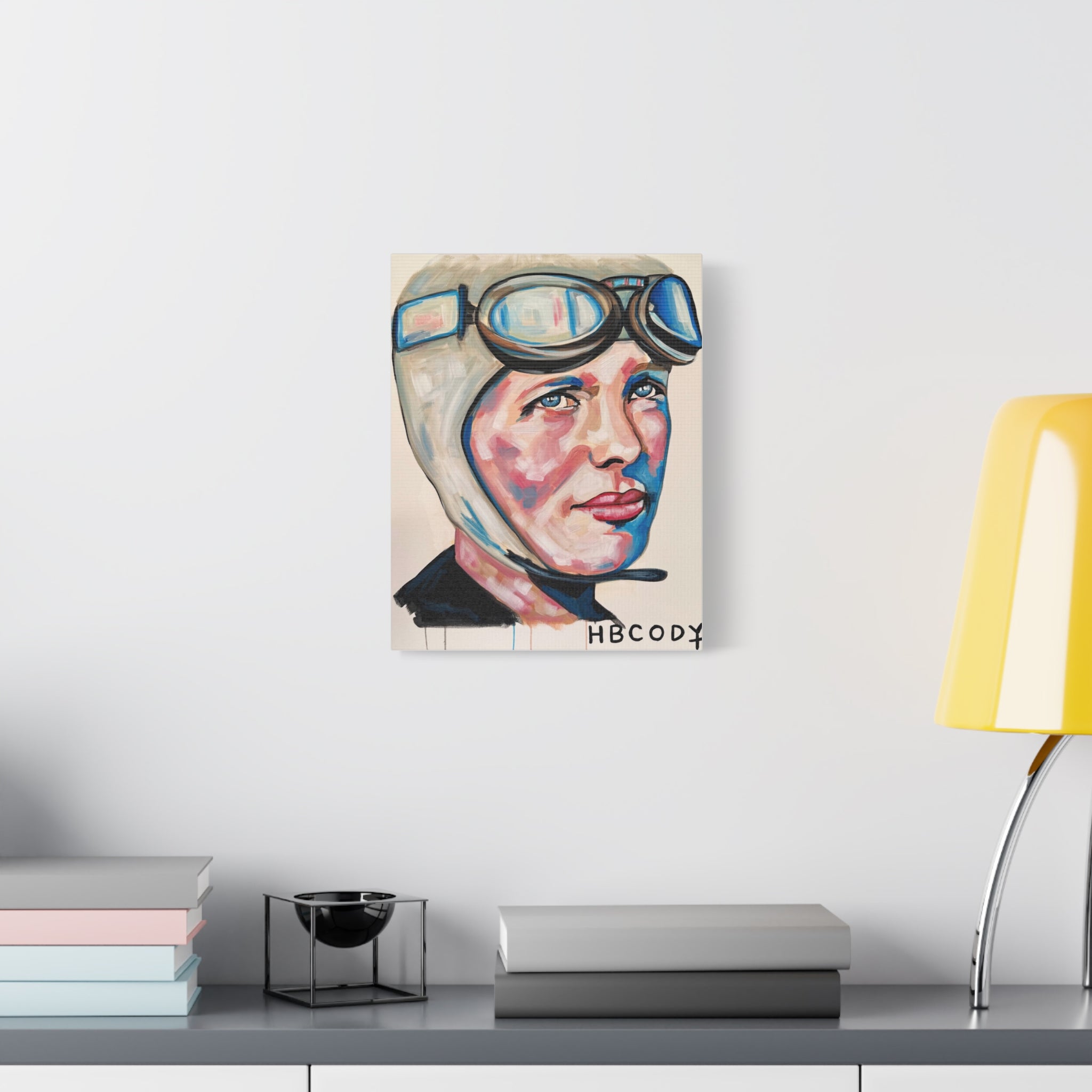Amelia Earhart Canvas Print