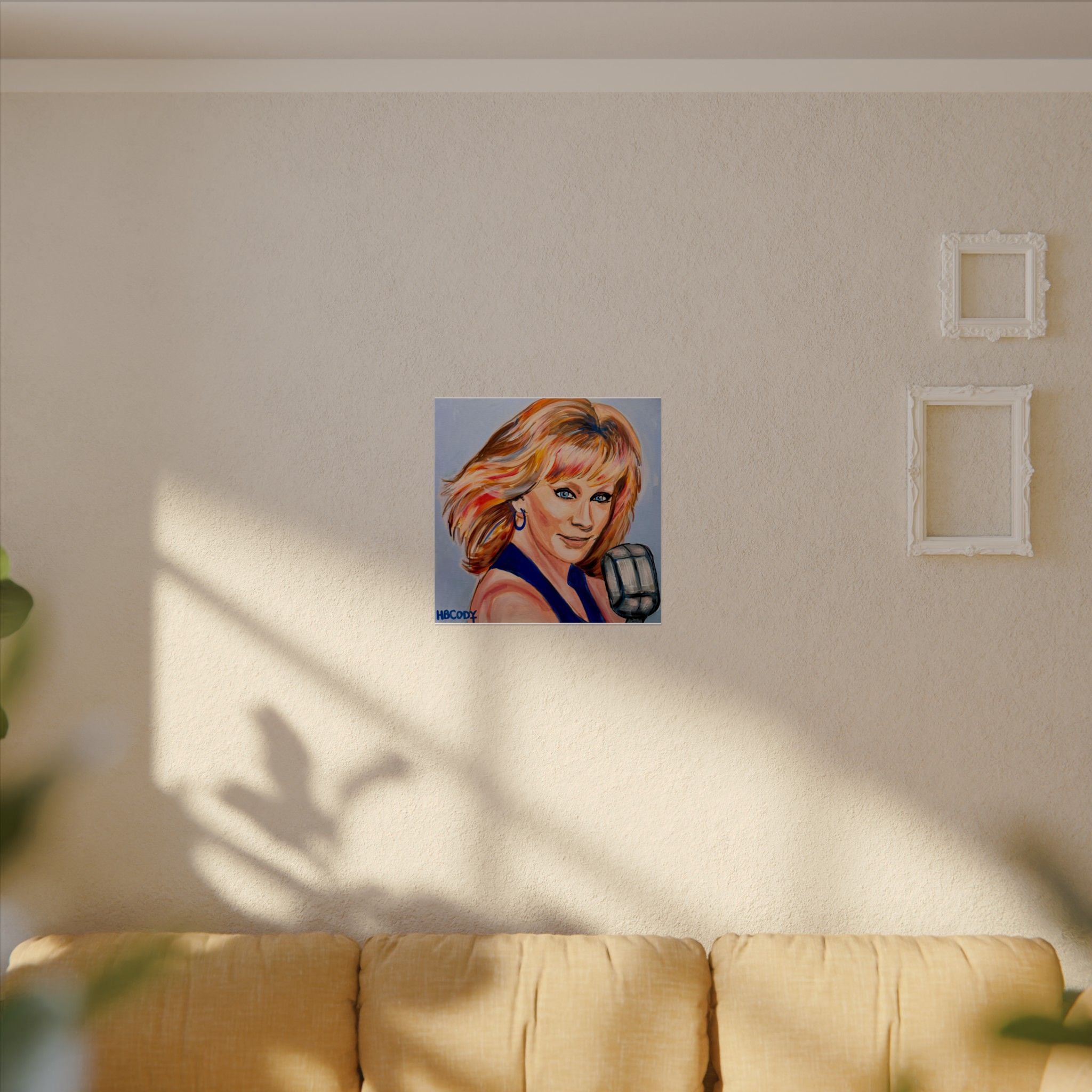 Reba Paper Print
