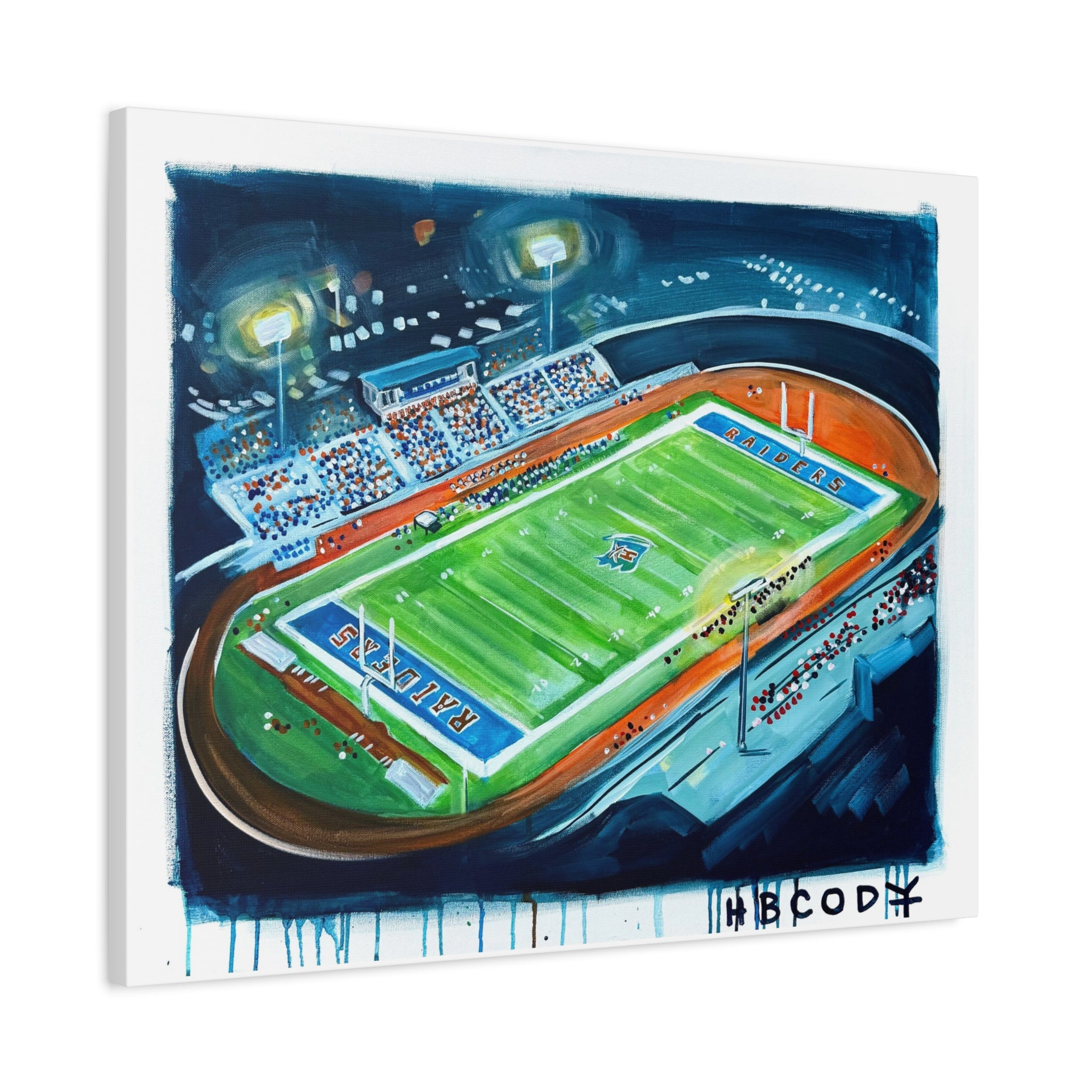 Friday Night Lights Canvas Print