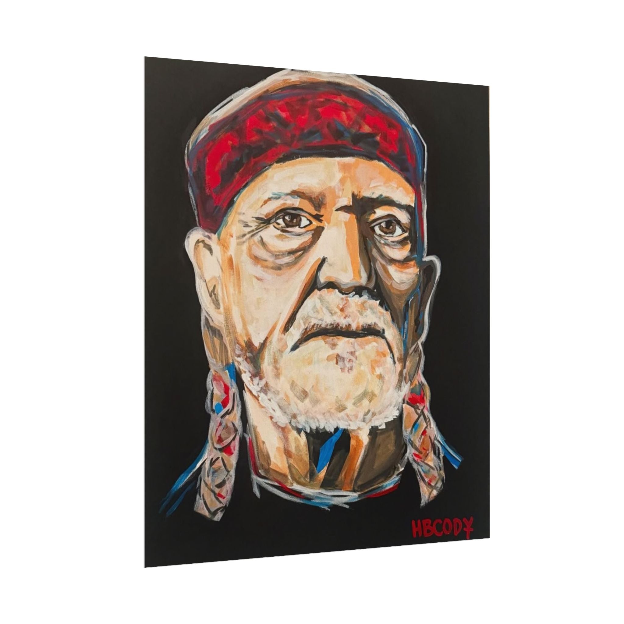 Willie Paper Print