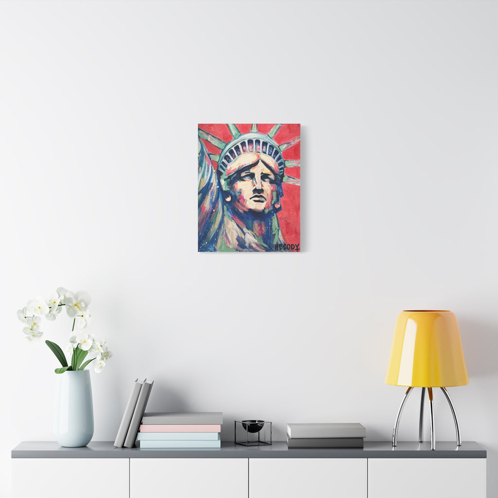 Lady Liberty Canvas Print