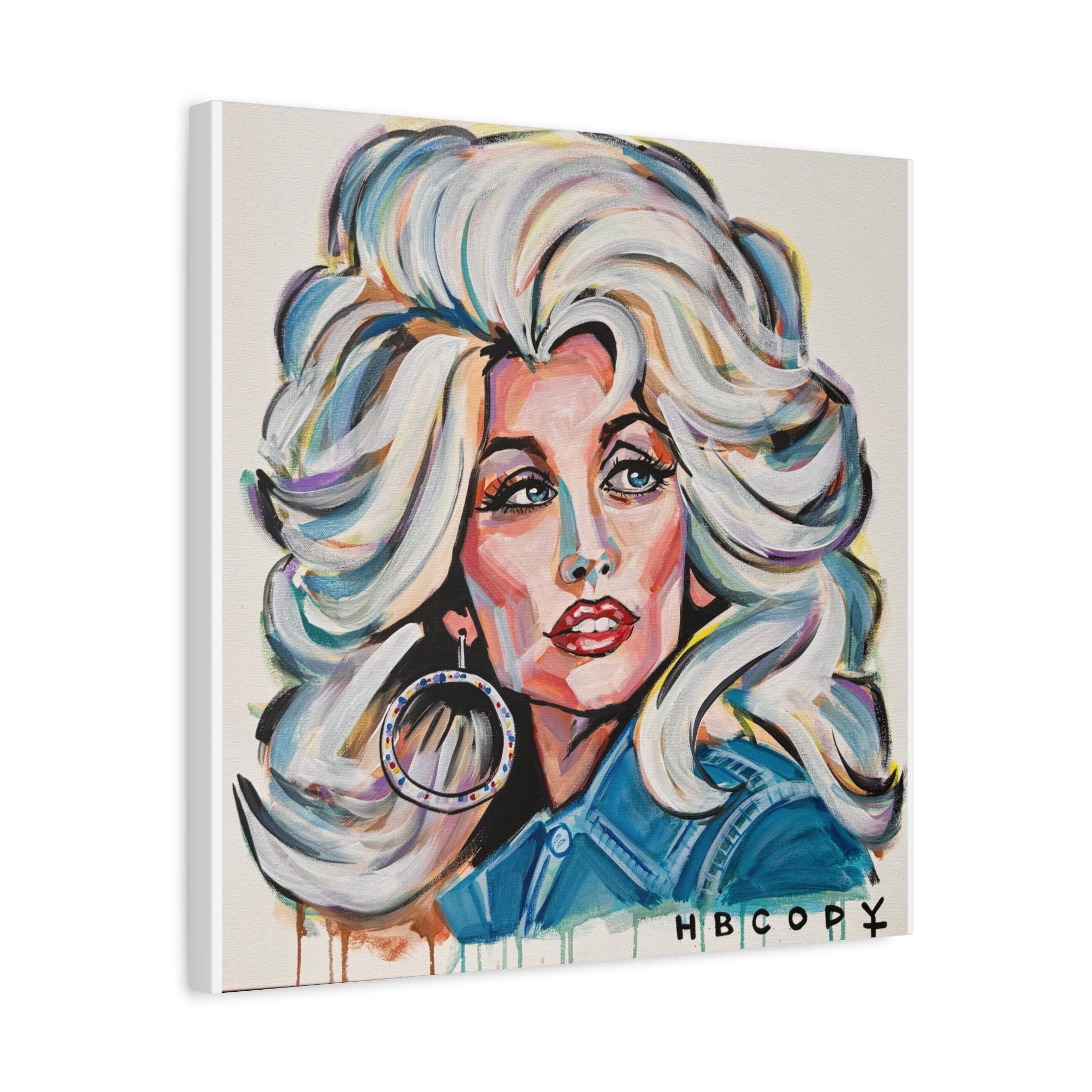 Dolly Parton Canvas Print