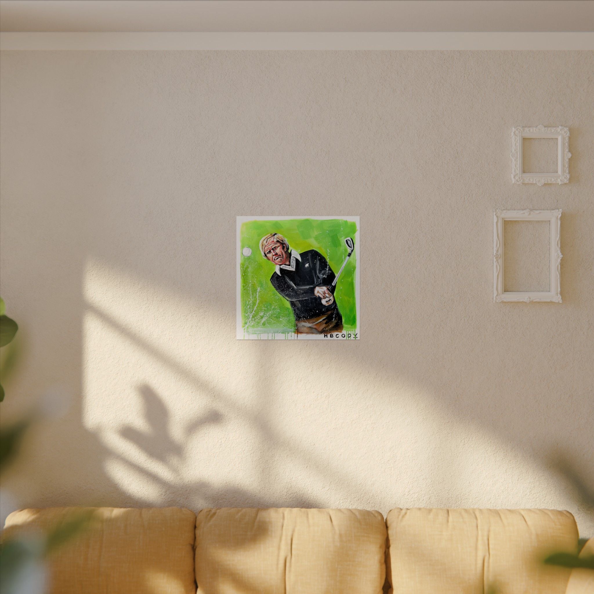 The Golden Bear Paper Print