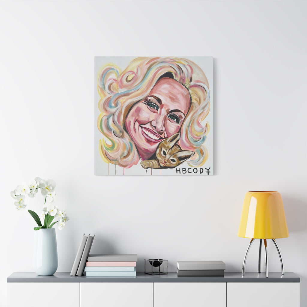 Dolly Canvas Print