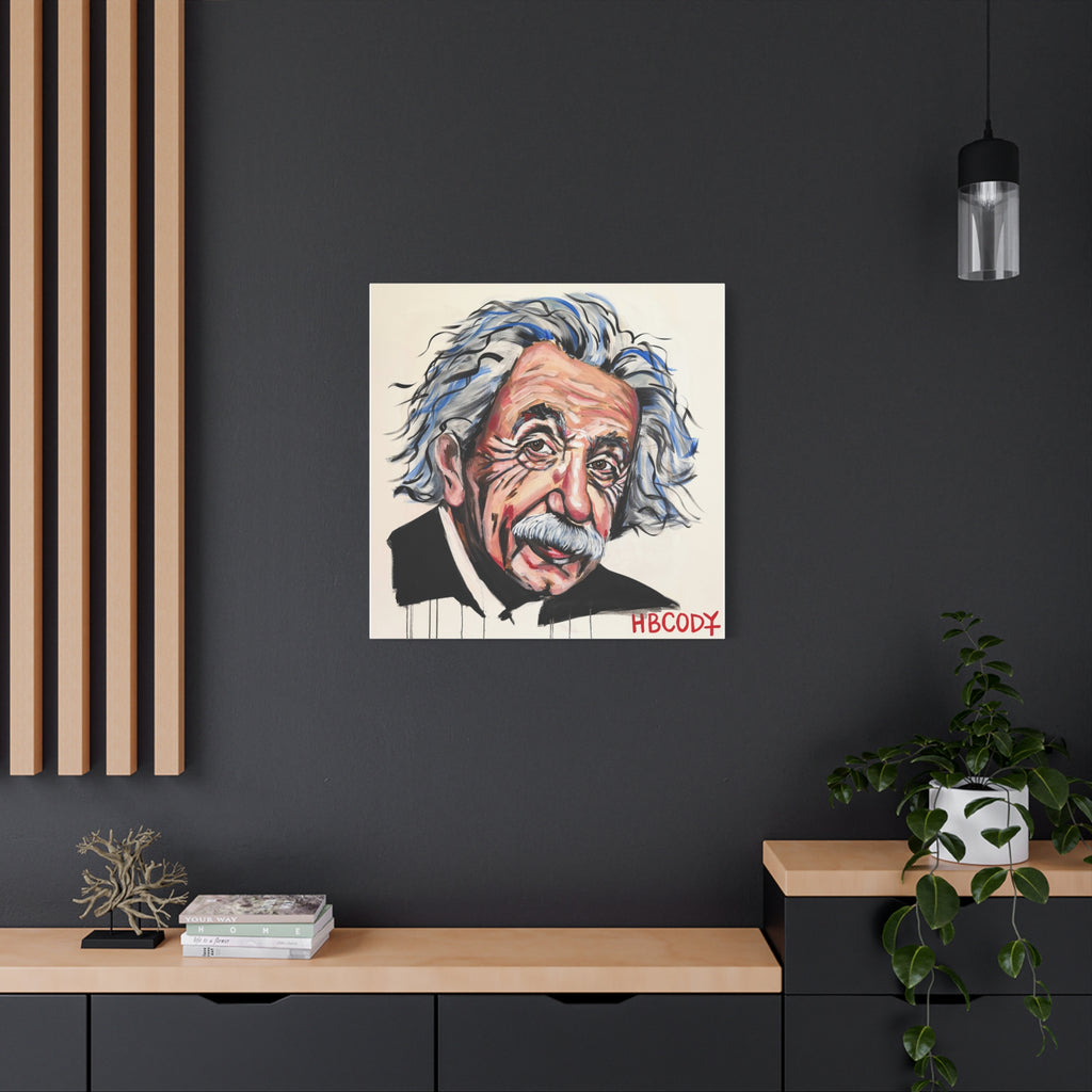 Einstein Canvas Print