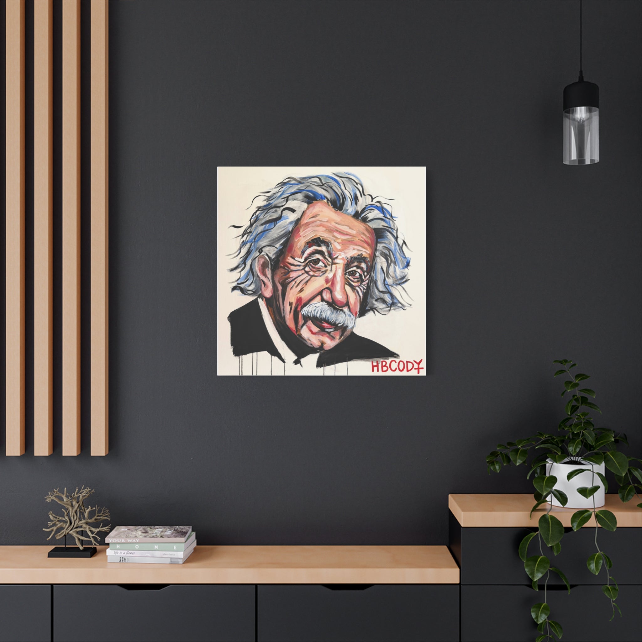 Einstein Canvas Print