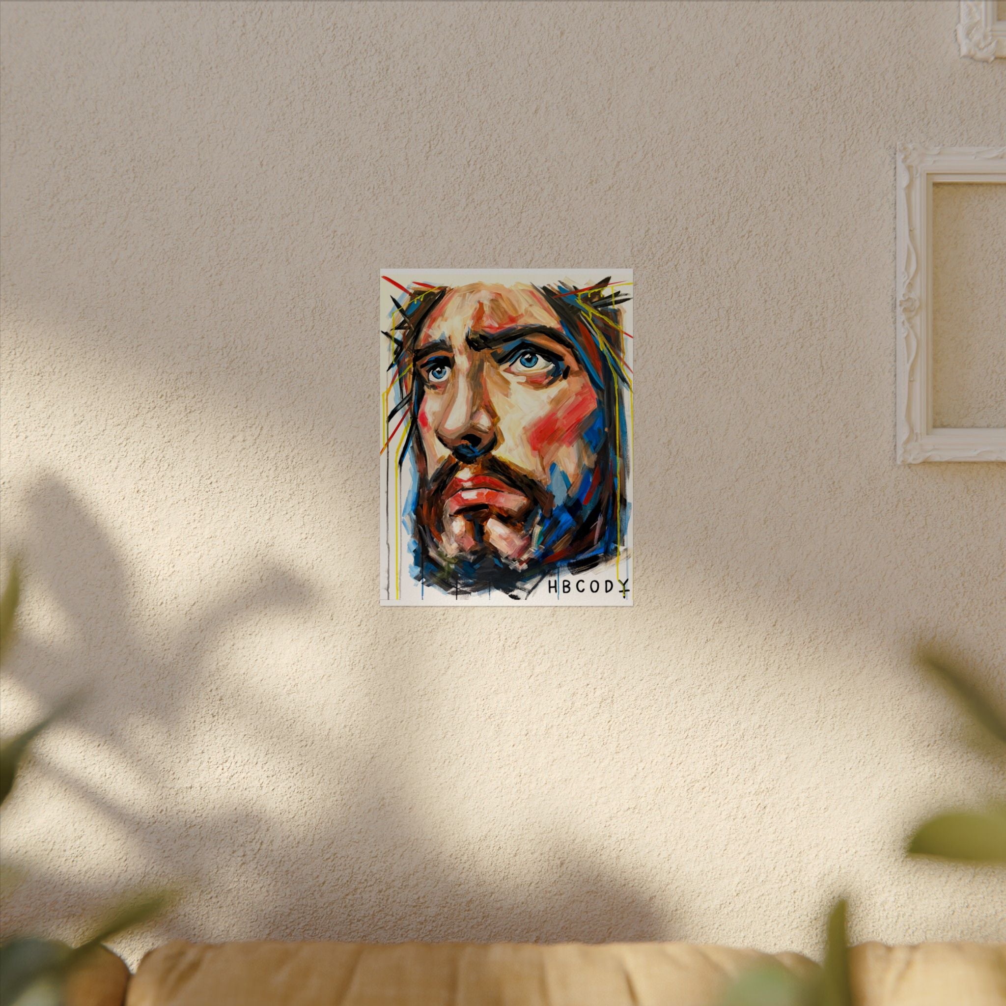 Advent Jesus Paper Print