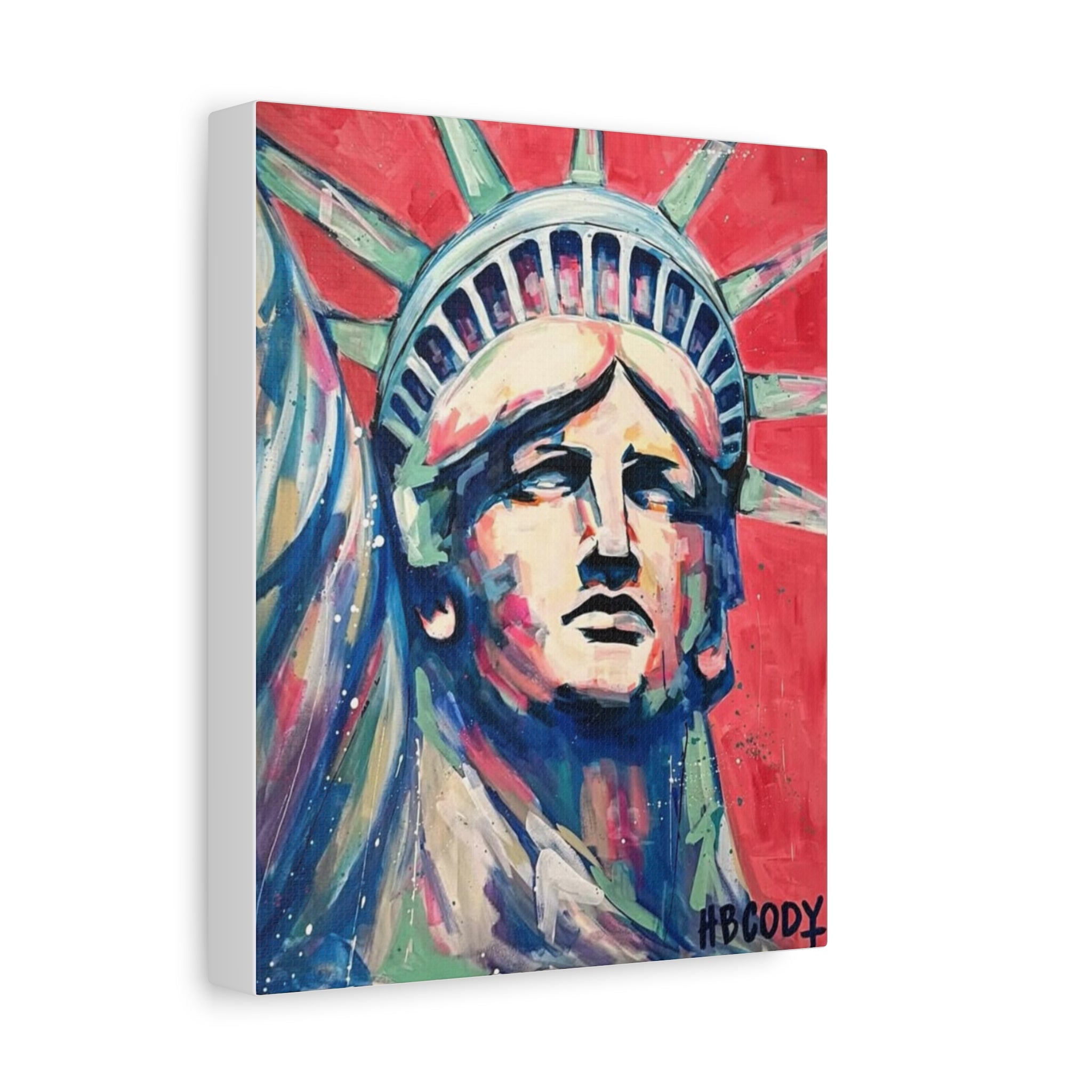 Lady Liberty Canvas Print