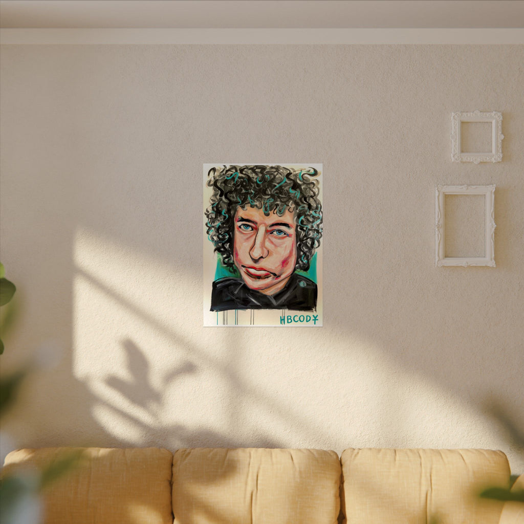 Bob Dylan Paper Print