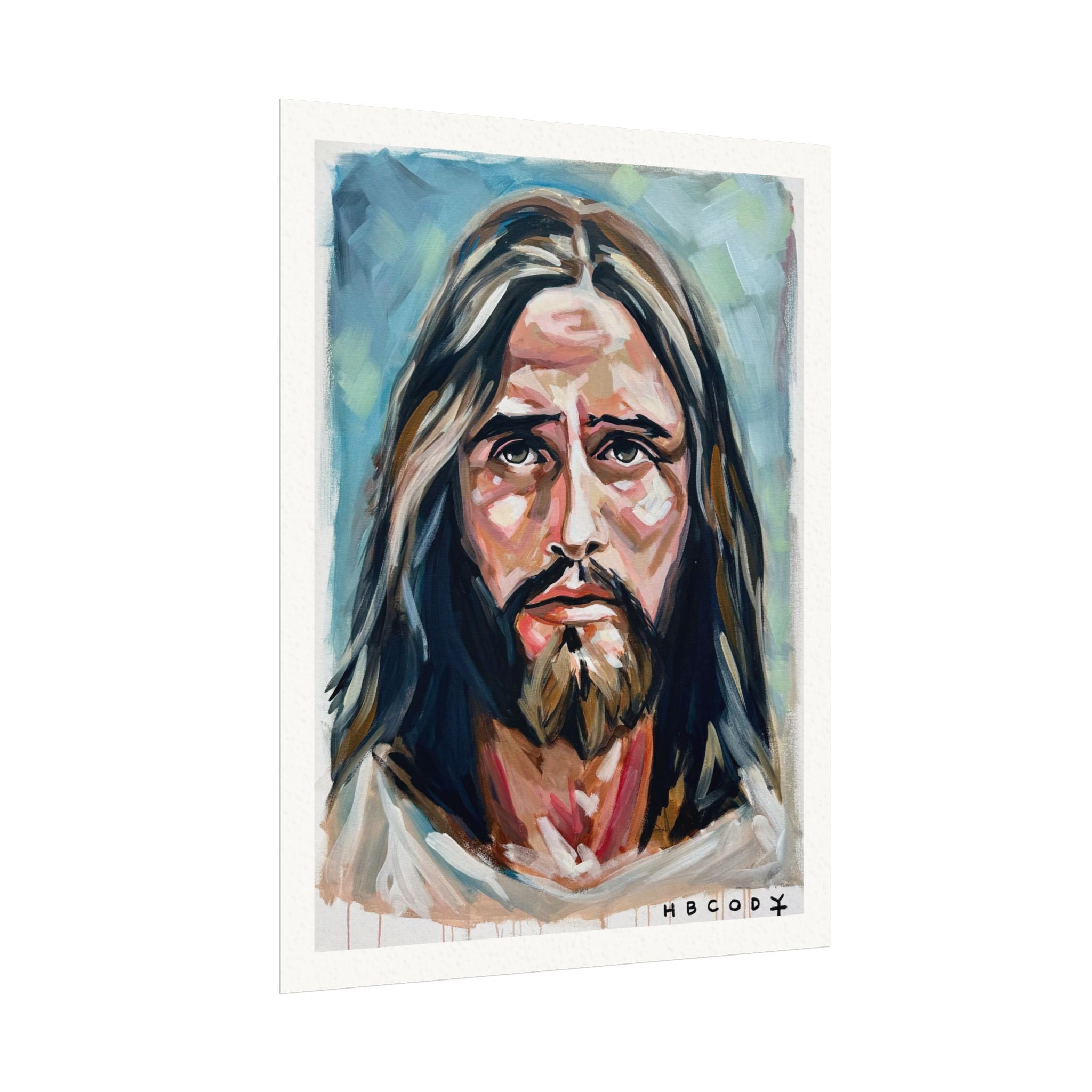 Jesus the Friend Paper Print