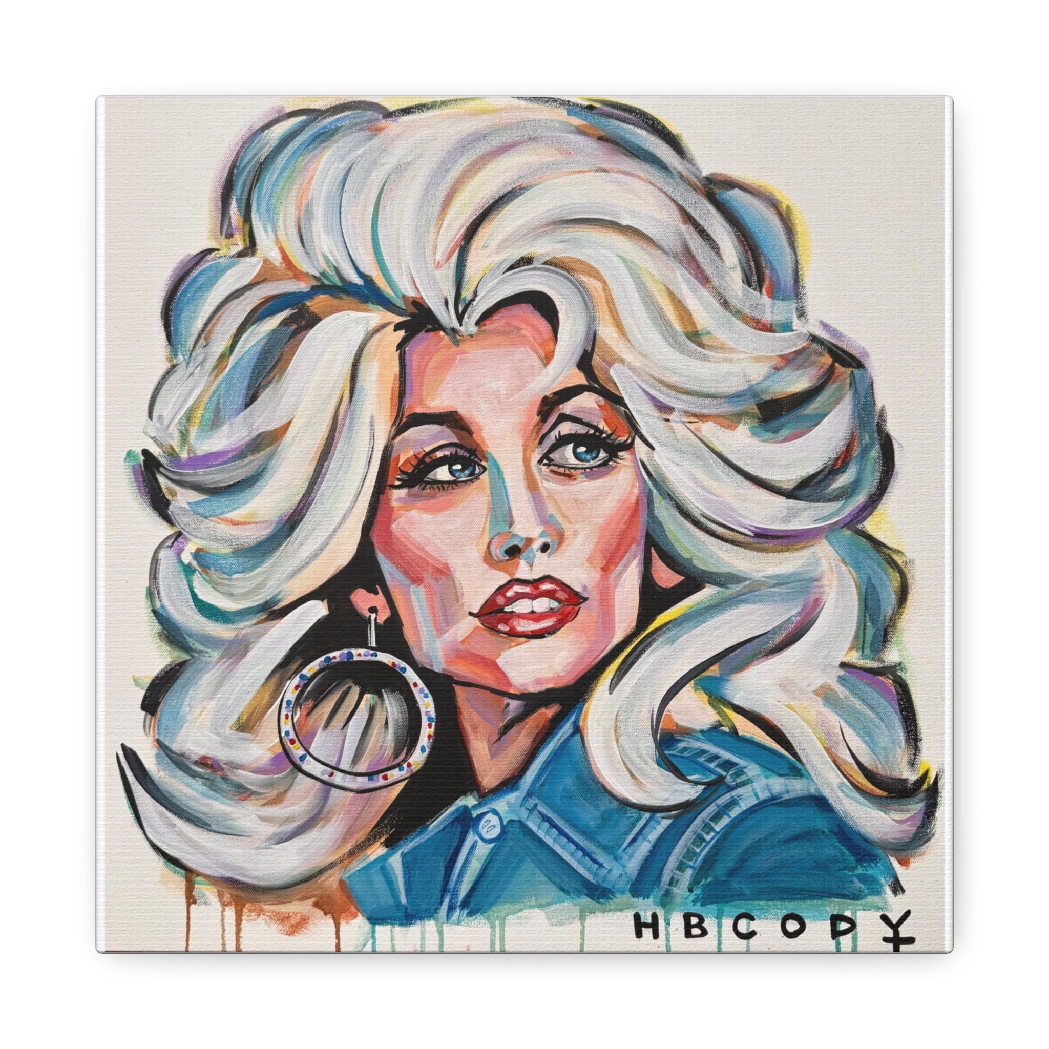 Dolly Parton Canvas Print